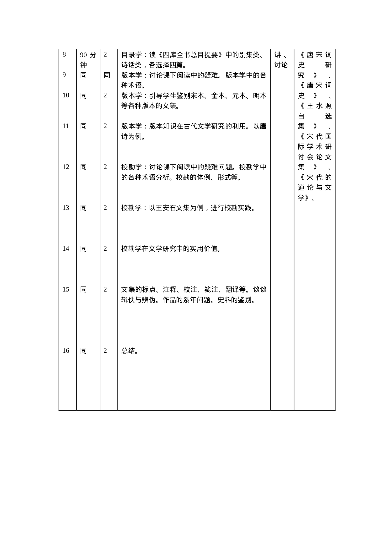 研究生课程文学文献学授课计划书.doc 第3页