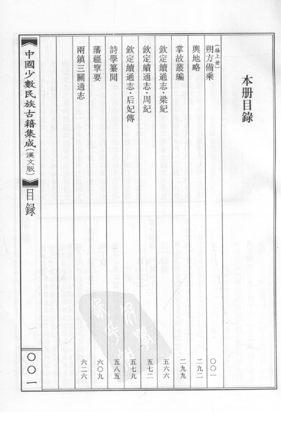 中国少数民族古籍集成  汉文版  第17册_12207503_.pdf 第4页