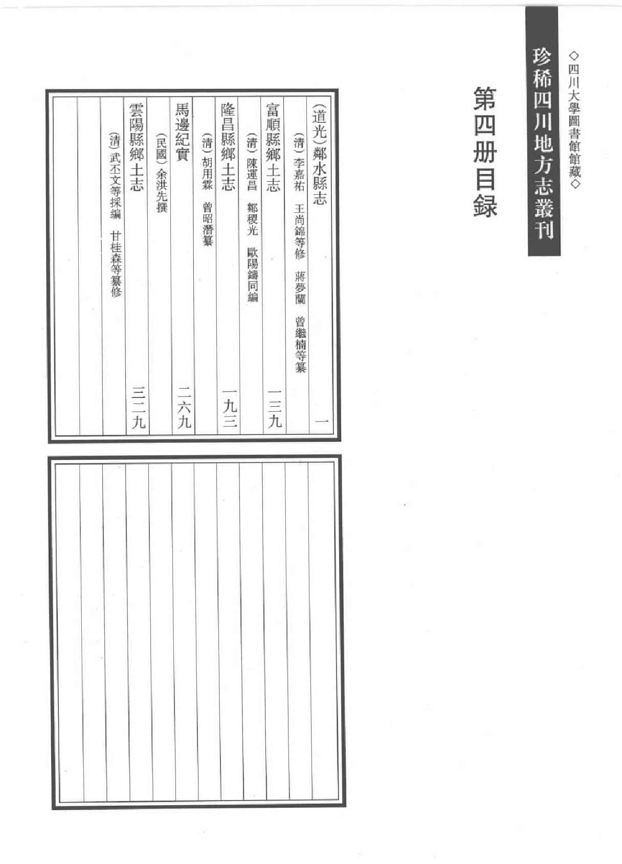 四川大学图书馆馆藏珍稀四川地方志丛刊  4_12507829.pdf 第4页