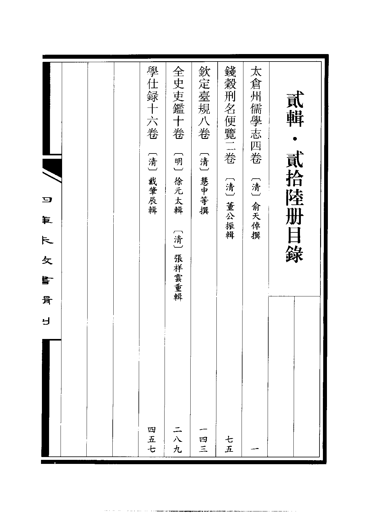 四庫未收書輯刊.第02輯.第26冊.pdf 第3页