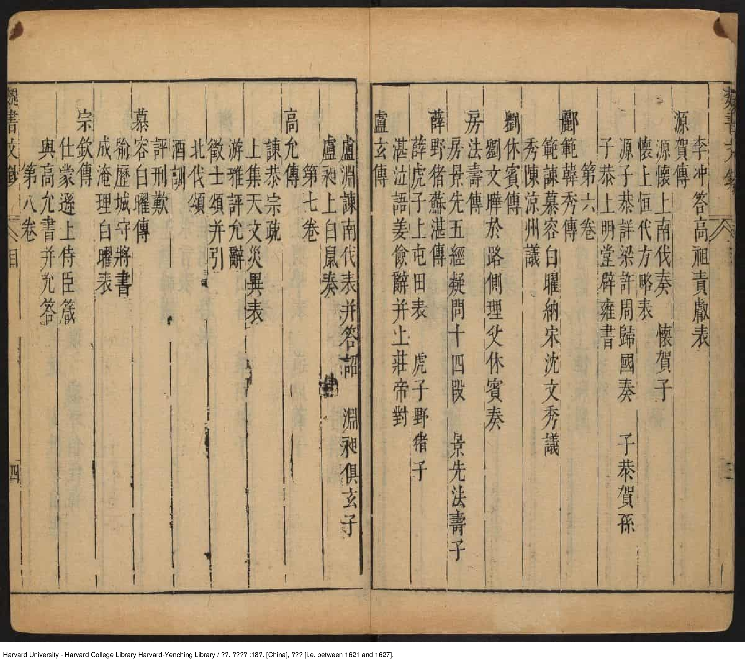 《魏書文鈔》【魏】魏收，506-572，魏收撰，戴羲摘抄 戴義，明天啟（1621-1627）_批量压缩.pdf 第5页