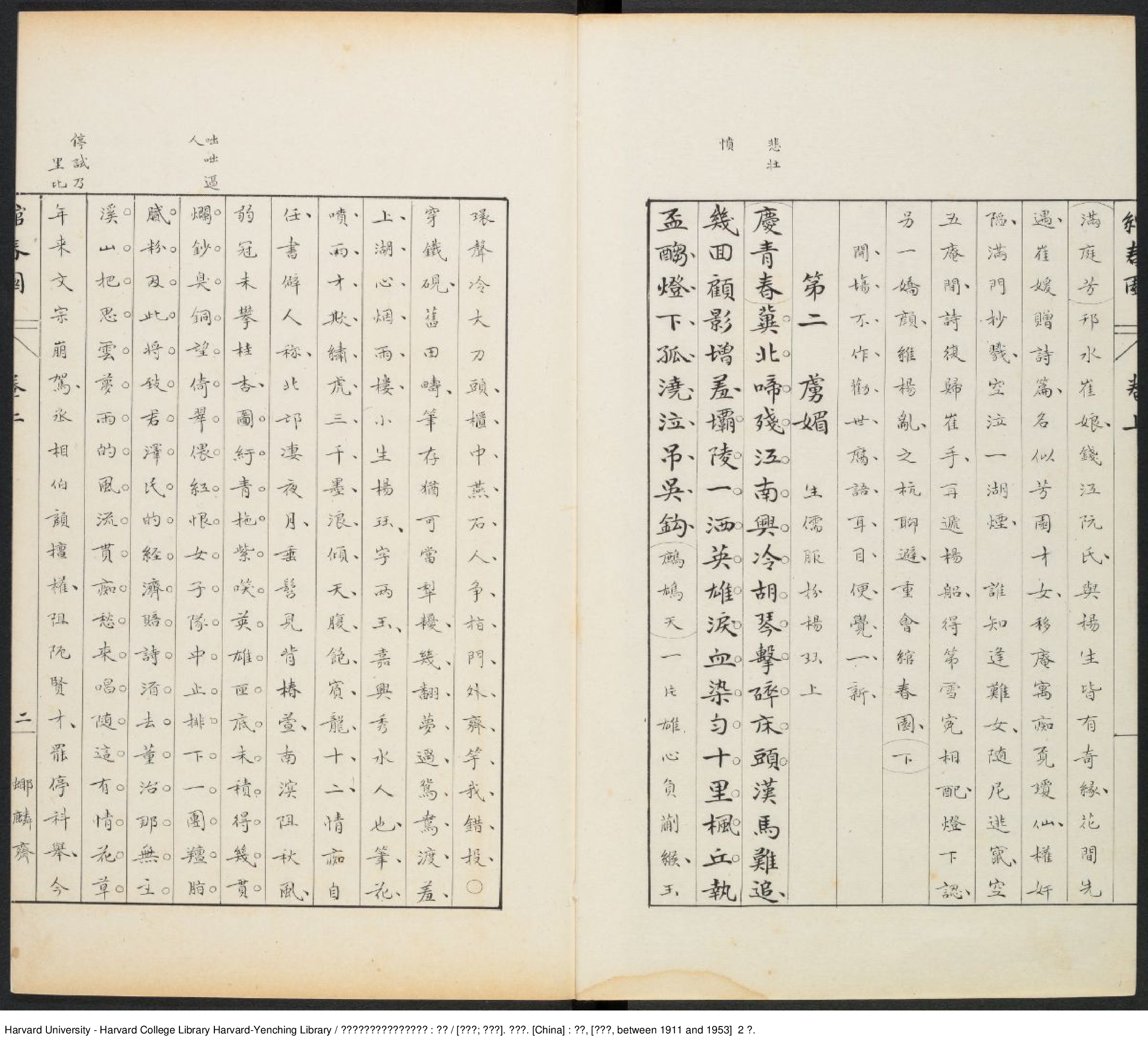 《譚友伯鐘伯敬先生批評綰春園傳奇》二卷 沈嵊 汪祺 出版商：立承.pdf 第6页