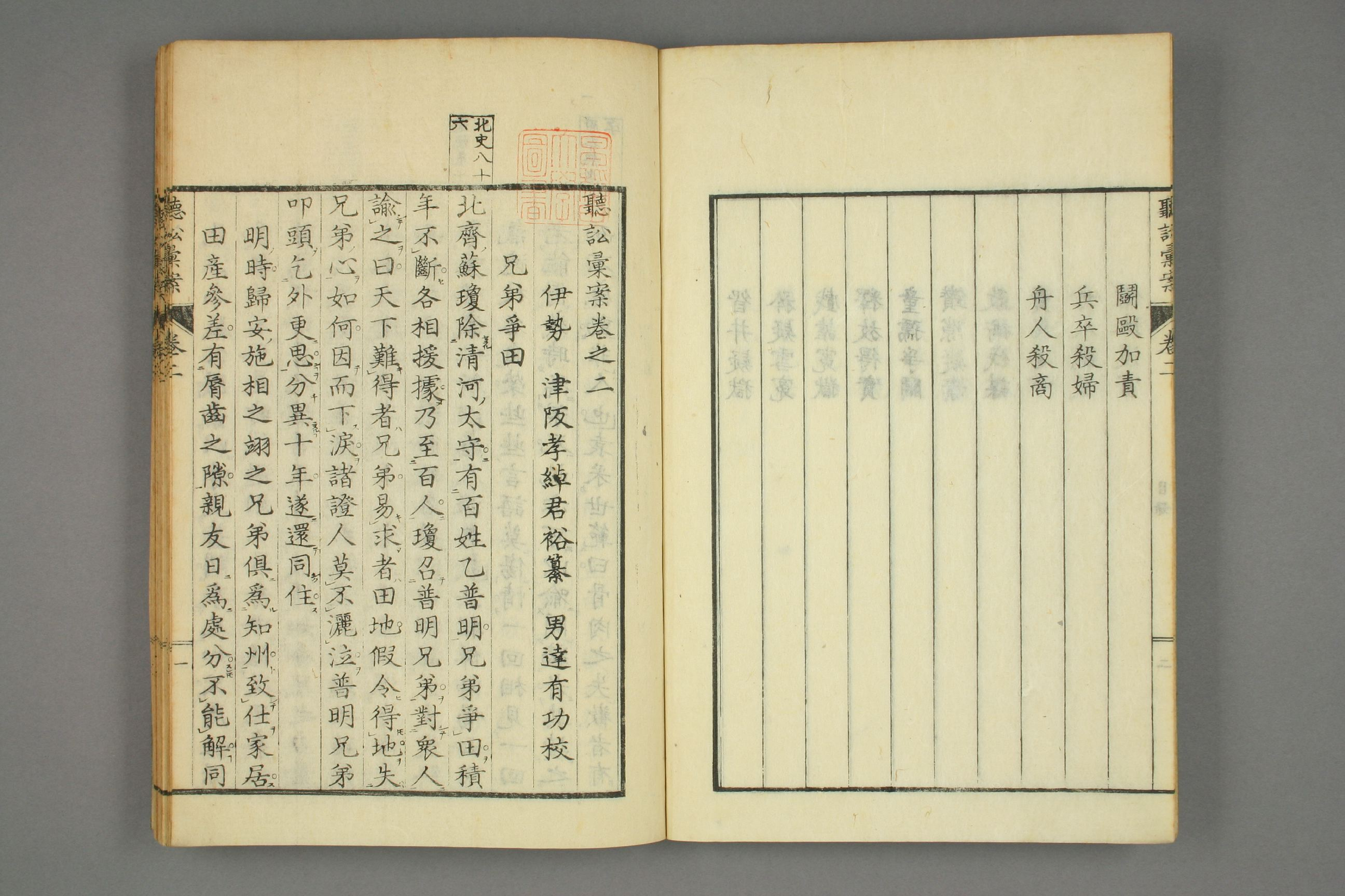 【日】聴訟彙案. 巻之1－3_0002.pdf 第4页