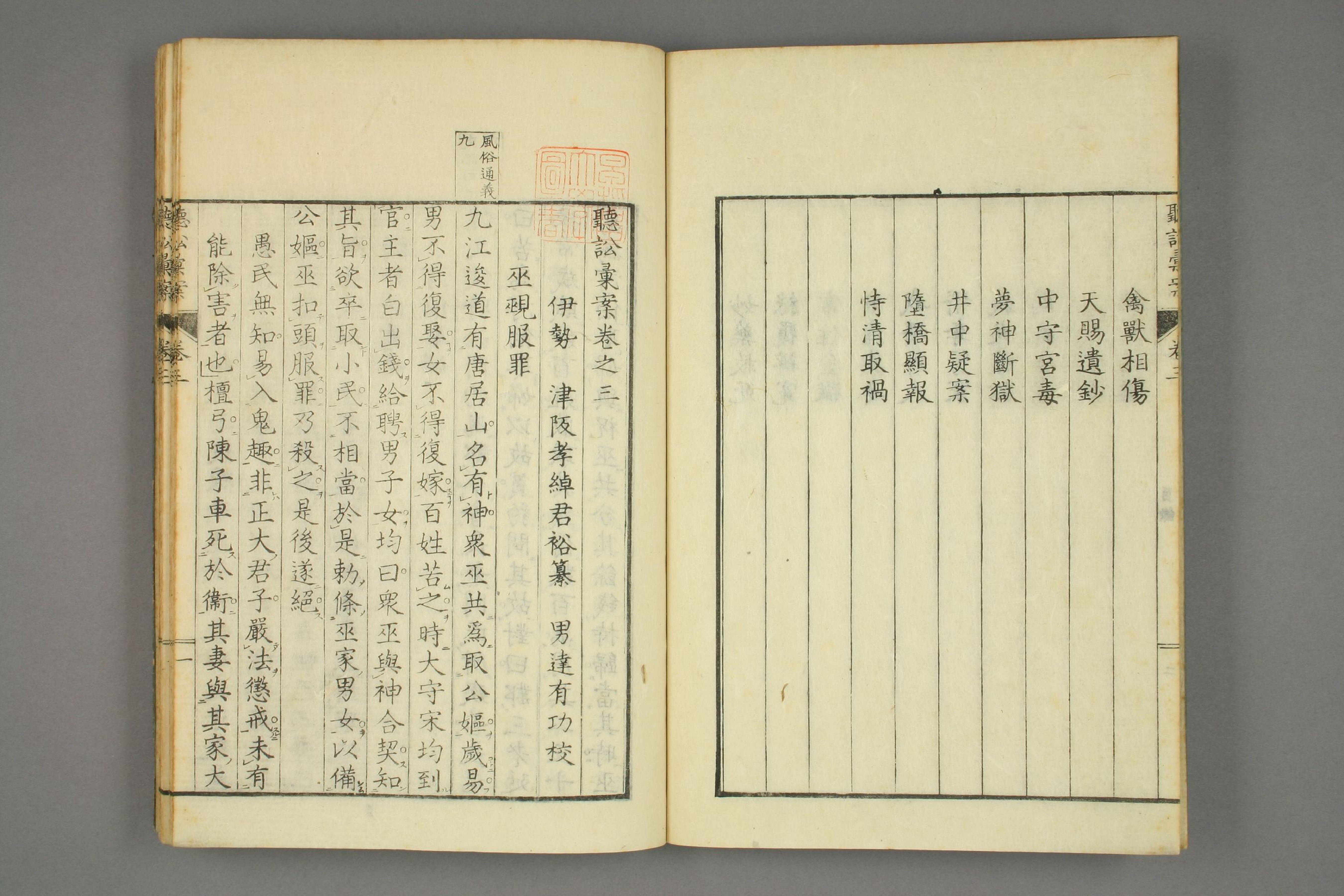 【日】聴訟彙案. 巻之1－3_0003.pdf 第4页