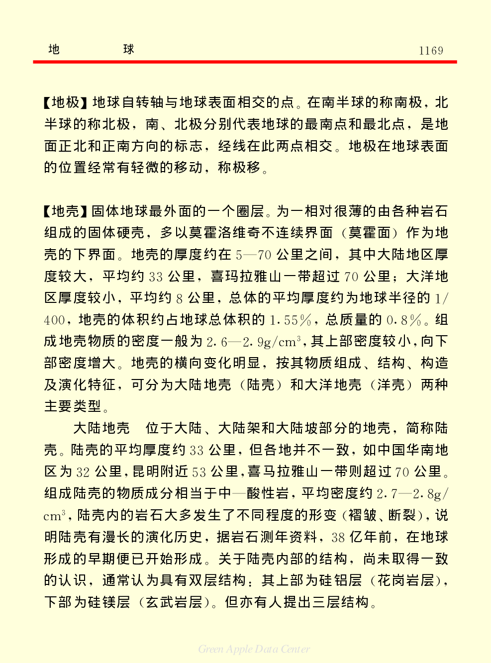 《中国小百科全书（１）：物质·宇宙·地球》地球.pdf 第6页