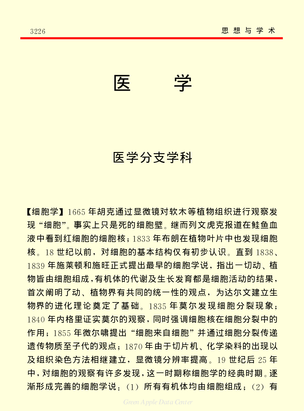 《中国小百科全书（７）：思想与学术》医学.PDF 第1页