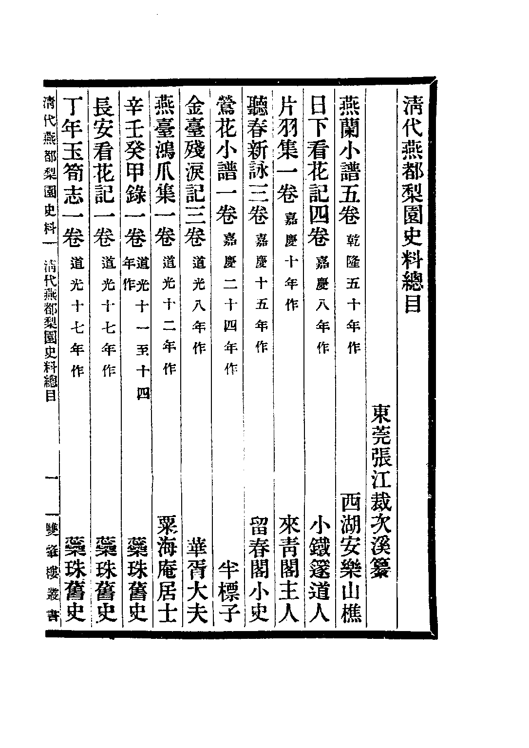 民国丛书第五编05055册-0 清代燕都梨园史料（上） 张次溪.pdf 第5页