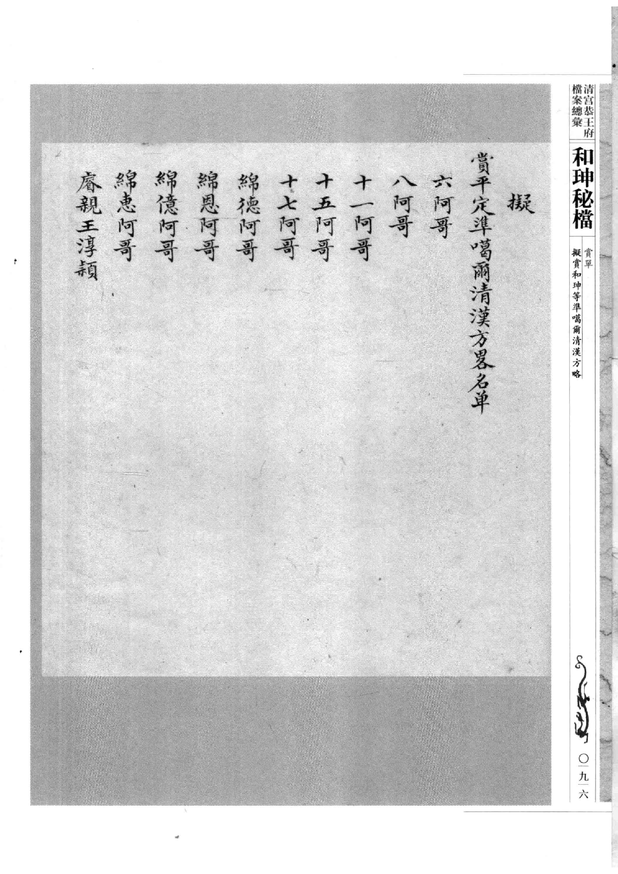 清宫恭王府档案总汇  和珅秘档  2_2.pdf 第5页
