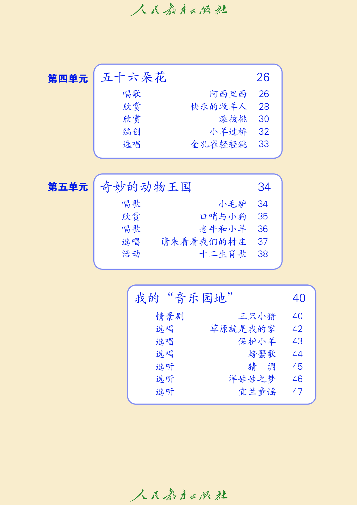盲校义务教育实验教科书_音乐_二年级_下册（供低视力学生使用）.pdf 第6页