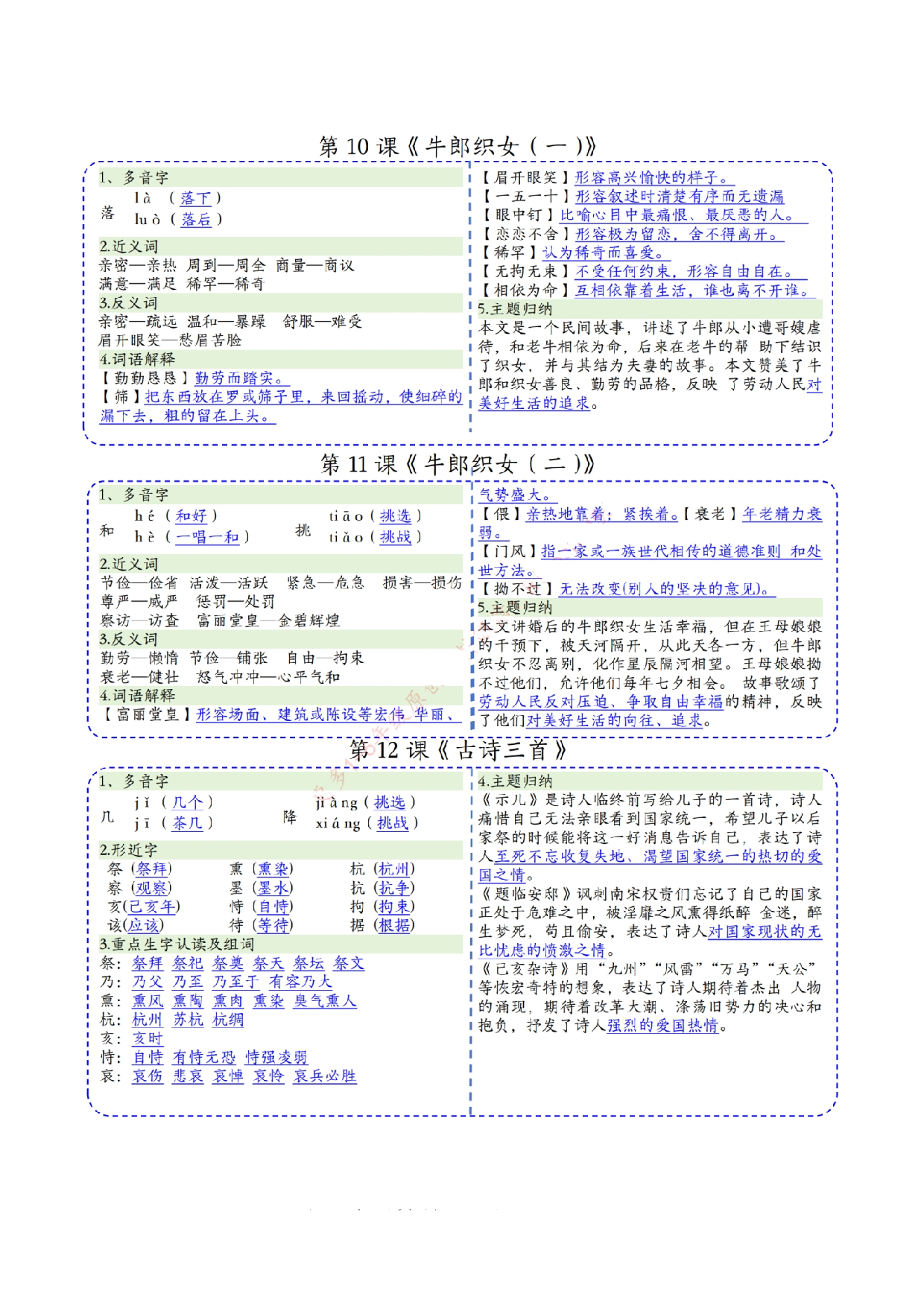 24新版彩色课课贴五上.pdf 第4页