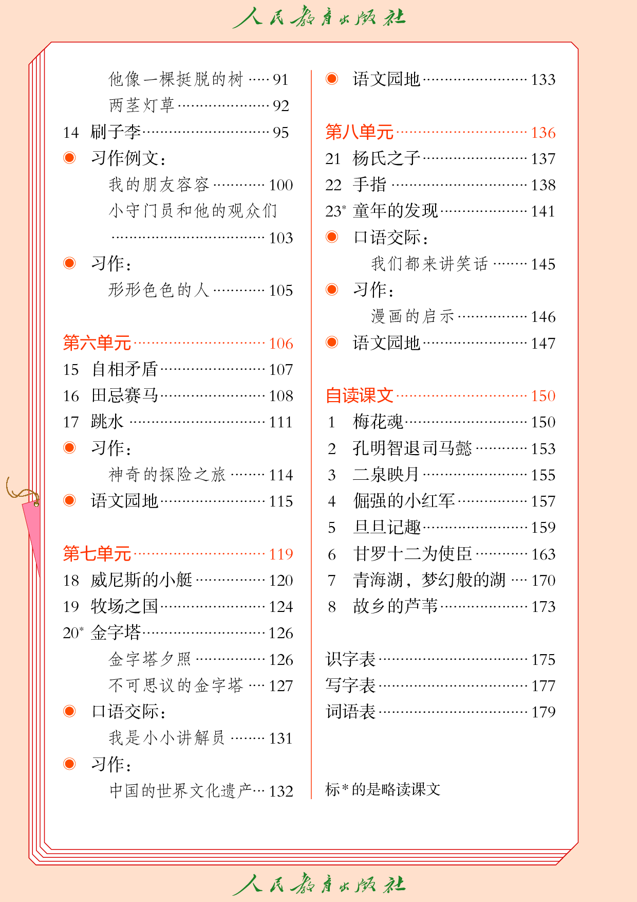 盲校义务教育实验教科书_语文_五年级_下册（供低视力学生使用）.pdf 第5页