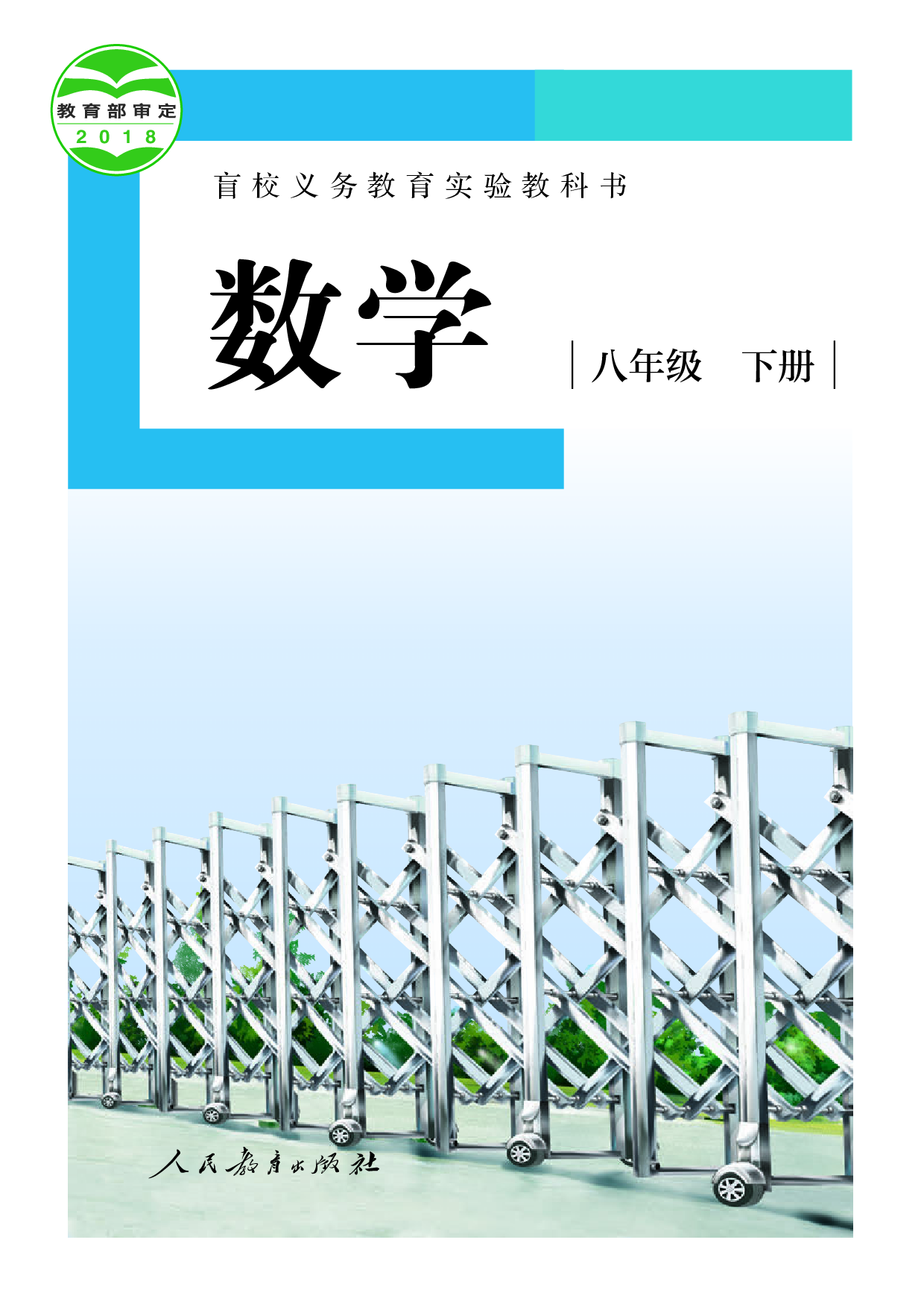 盲校义务教育实验教科书_数学_八年级_下册（供低视力学生使用）.pdf 第1页