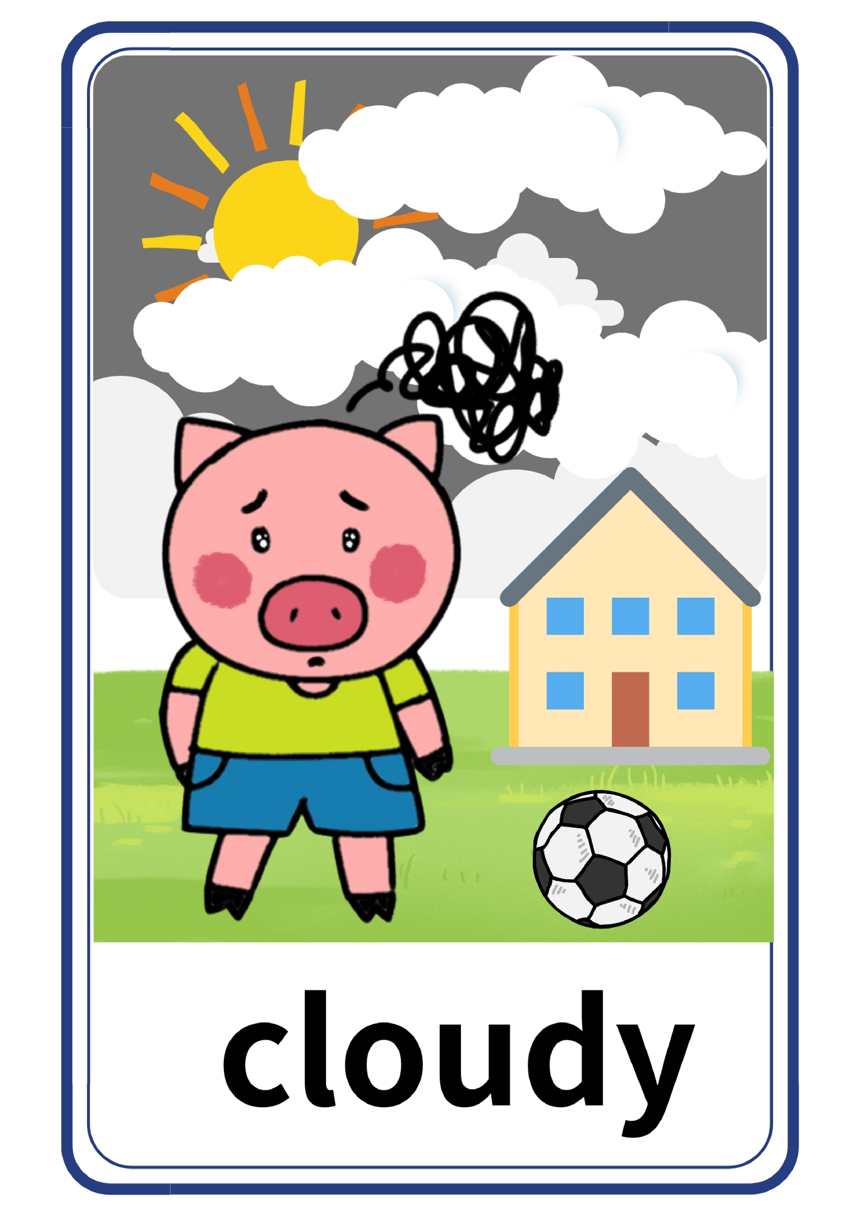 Weather天气主题猪仔单词卡.pdf 第5页
