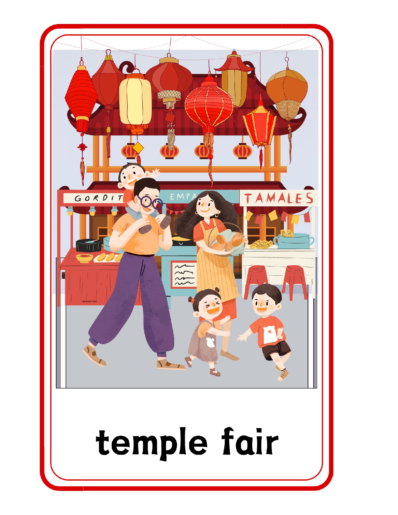 Spring Festival春节主题单词卡(1).pdf 第2页