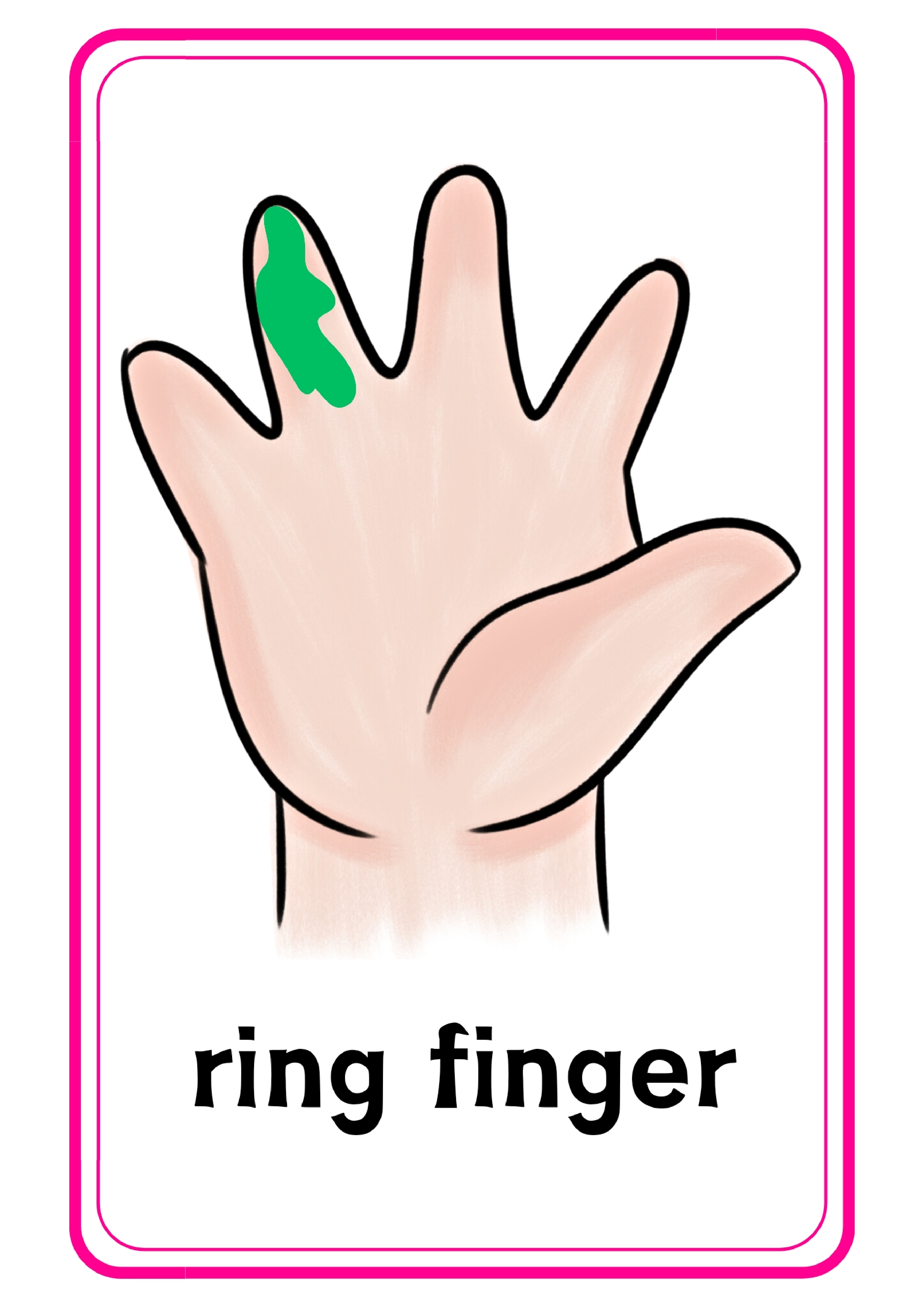 My Hand手指手掌主题单词卡x8.pdf 第5页