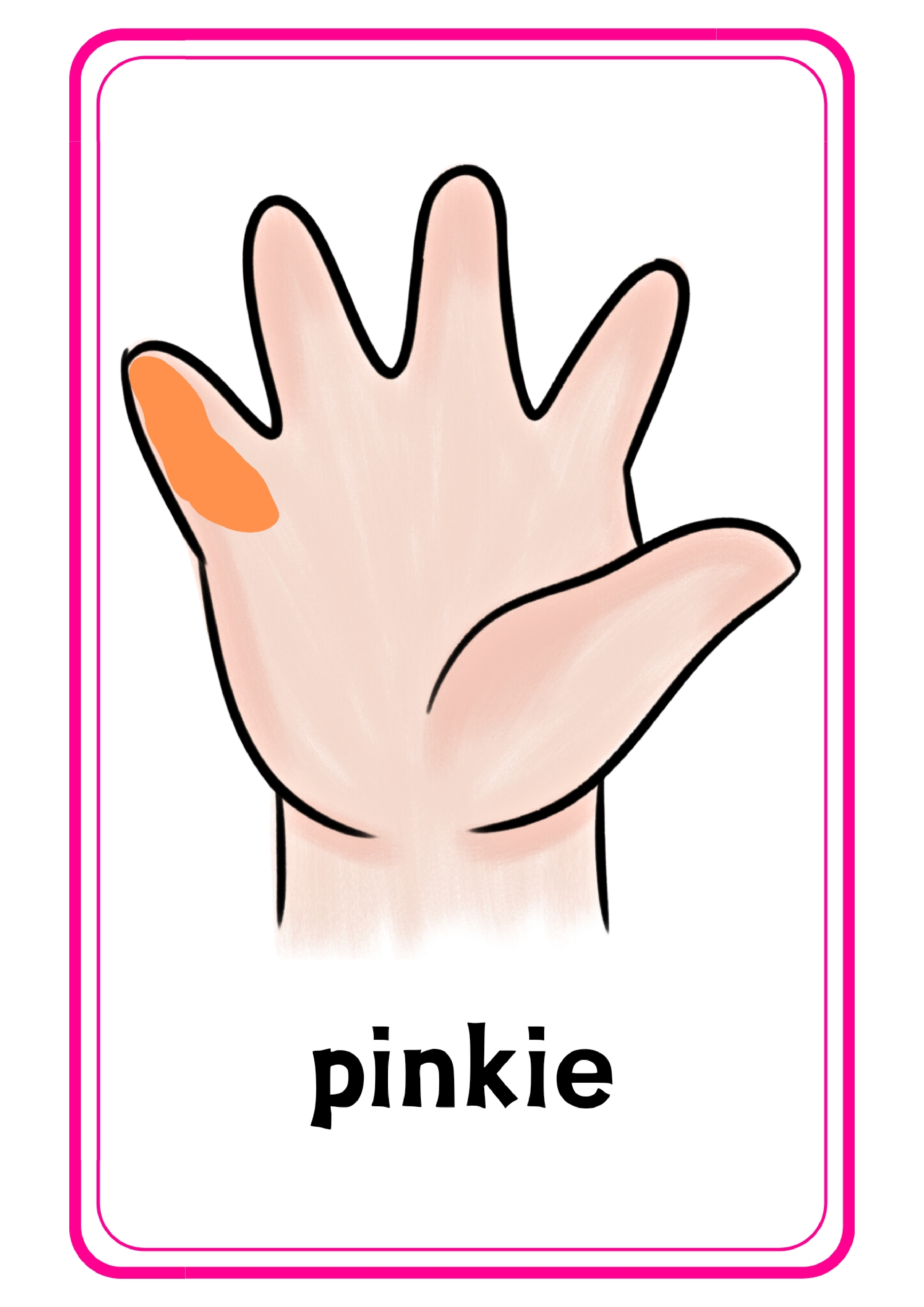 My Hand手指手掌主题单词卡x8.pdf 第6页