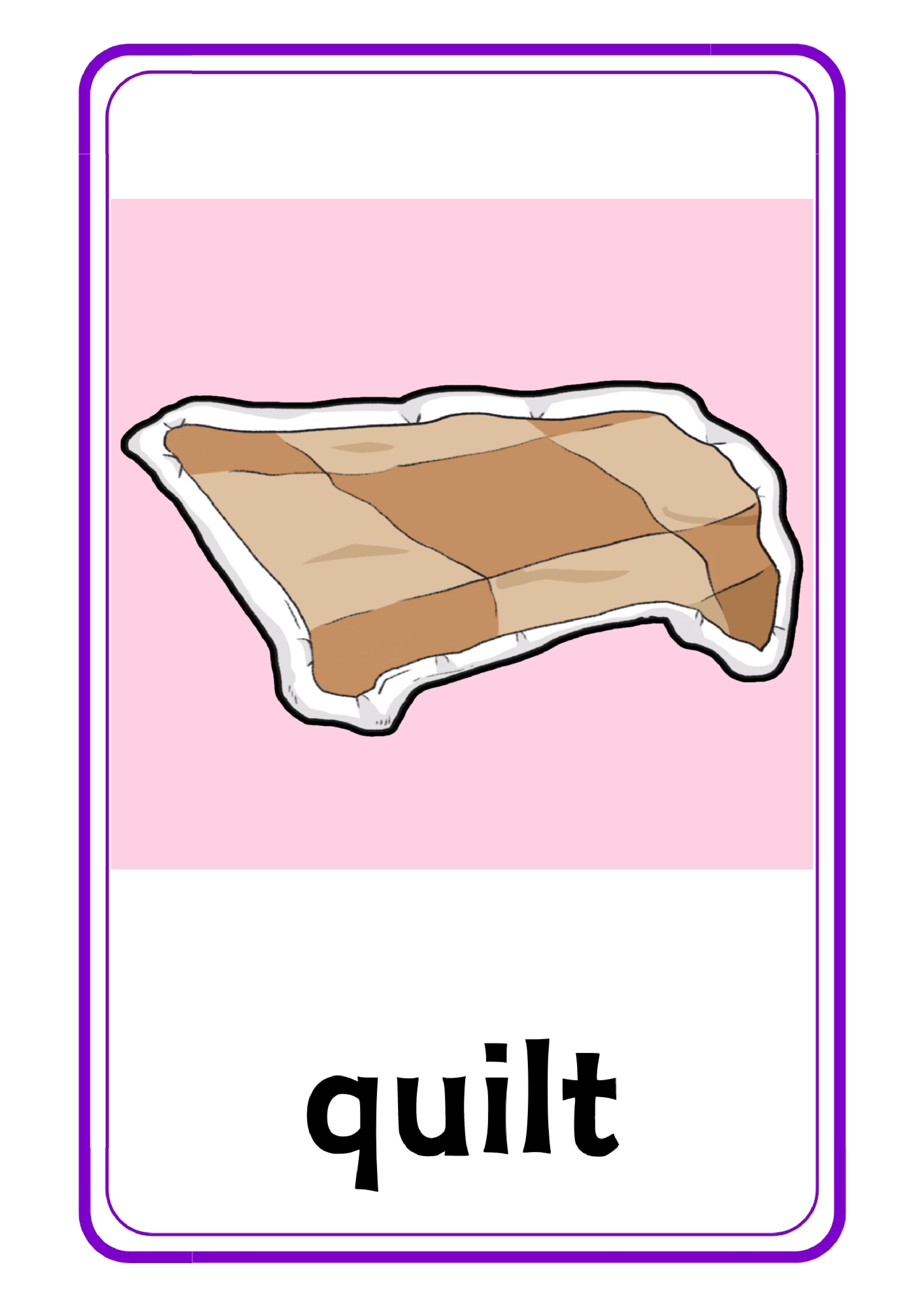 In the bedroom新版单词卡.pdf 第3页