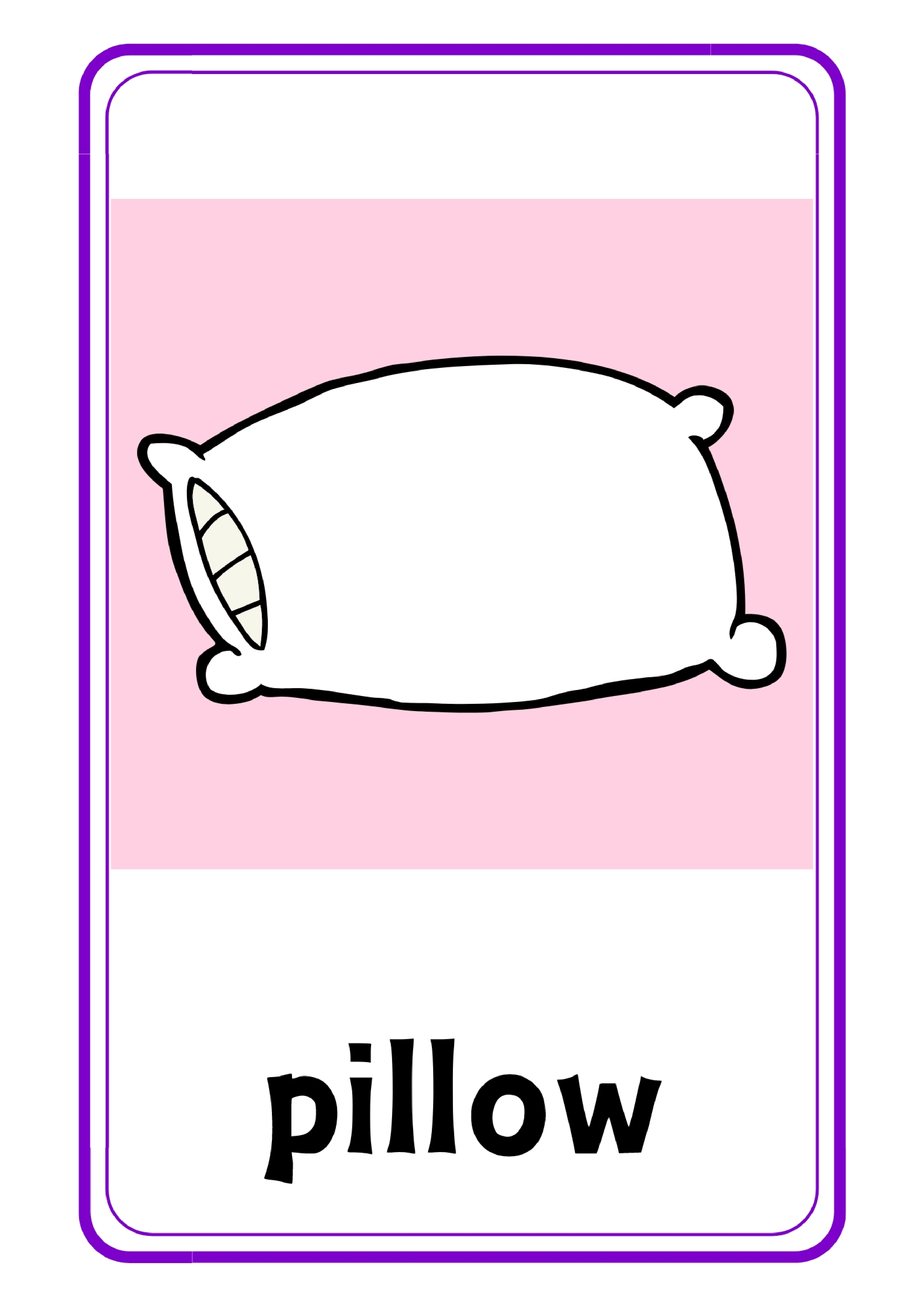 In the bedroom新版单词卡.pdf 第4页