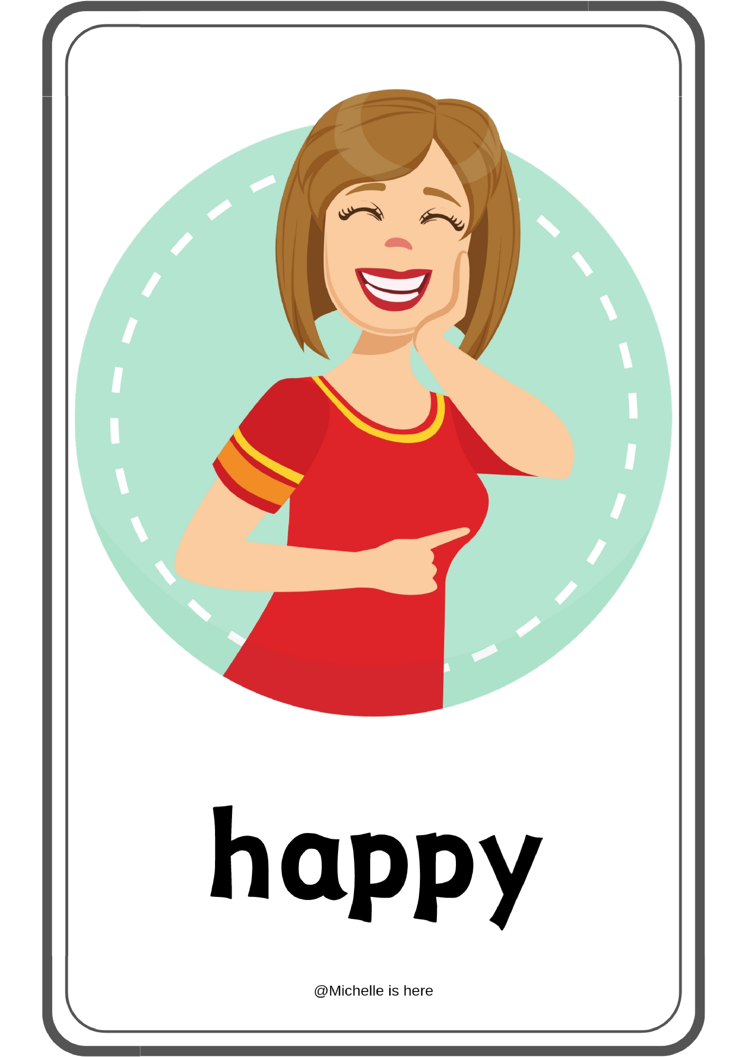 Feelings表情情绪单词卡.pdf 第5页