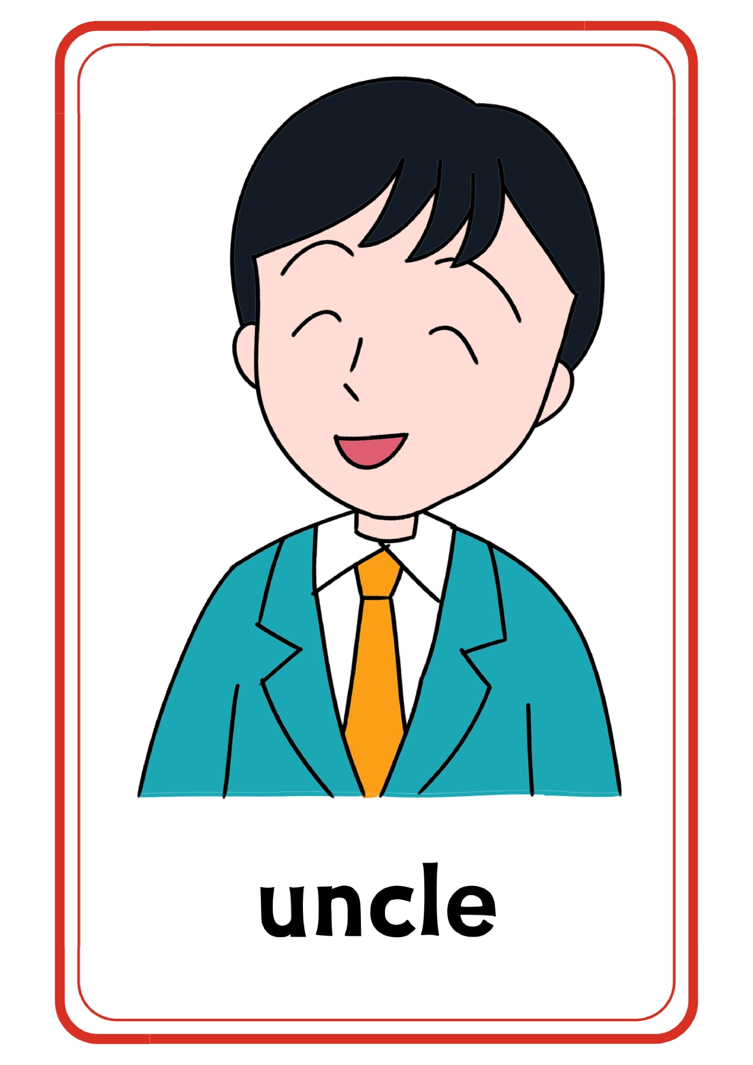 Family小丸子一家单词卡.pdf 第5页