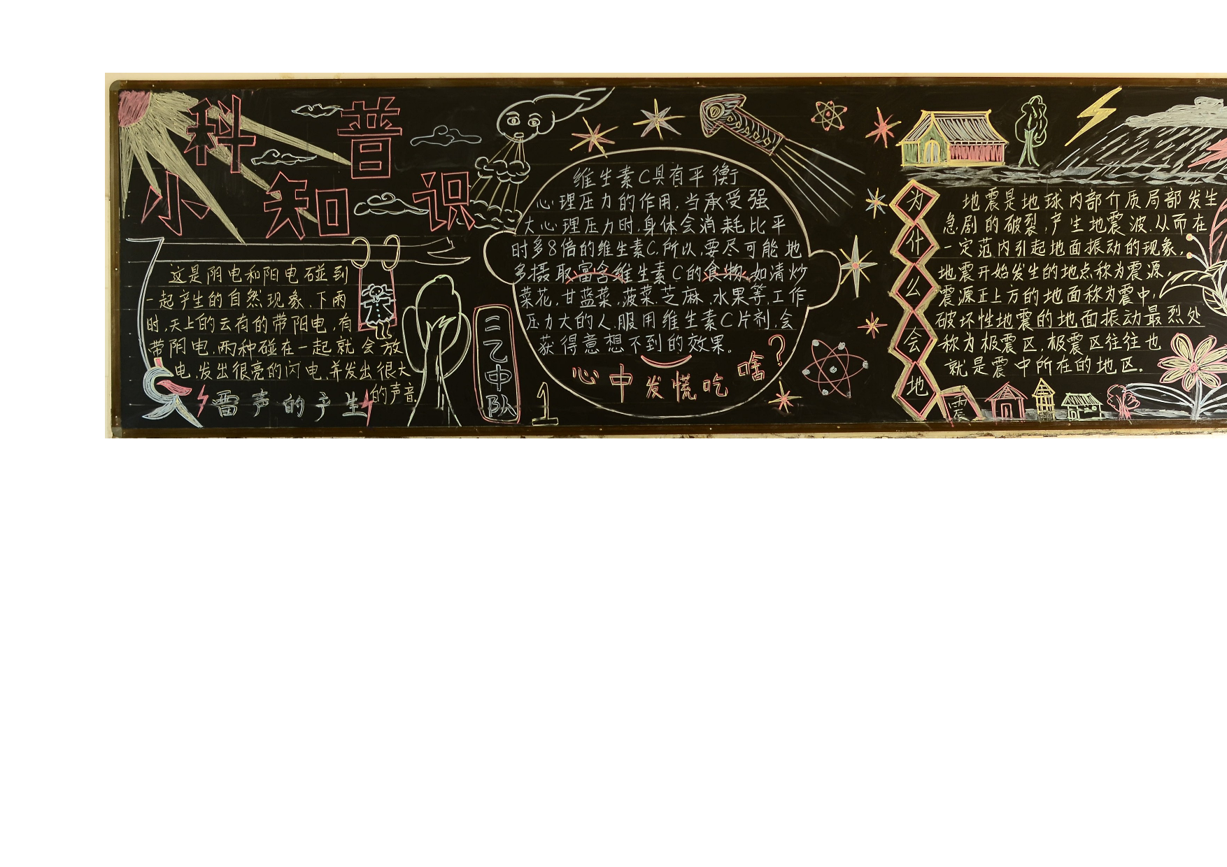 优质科普黑板报设计-e86fbb90f430.doc 第2页