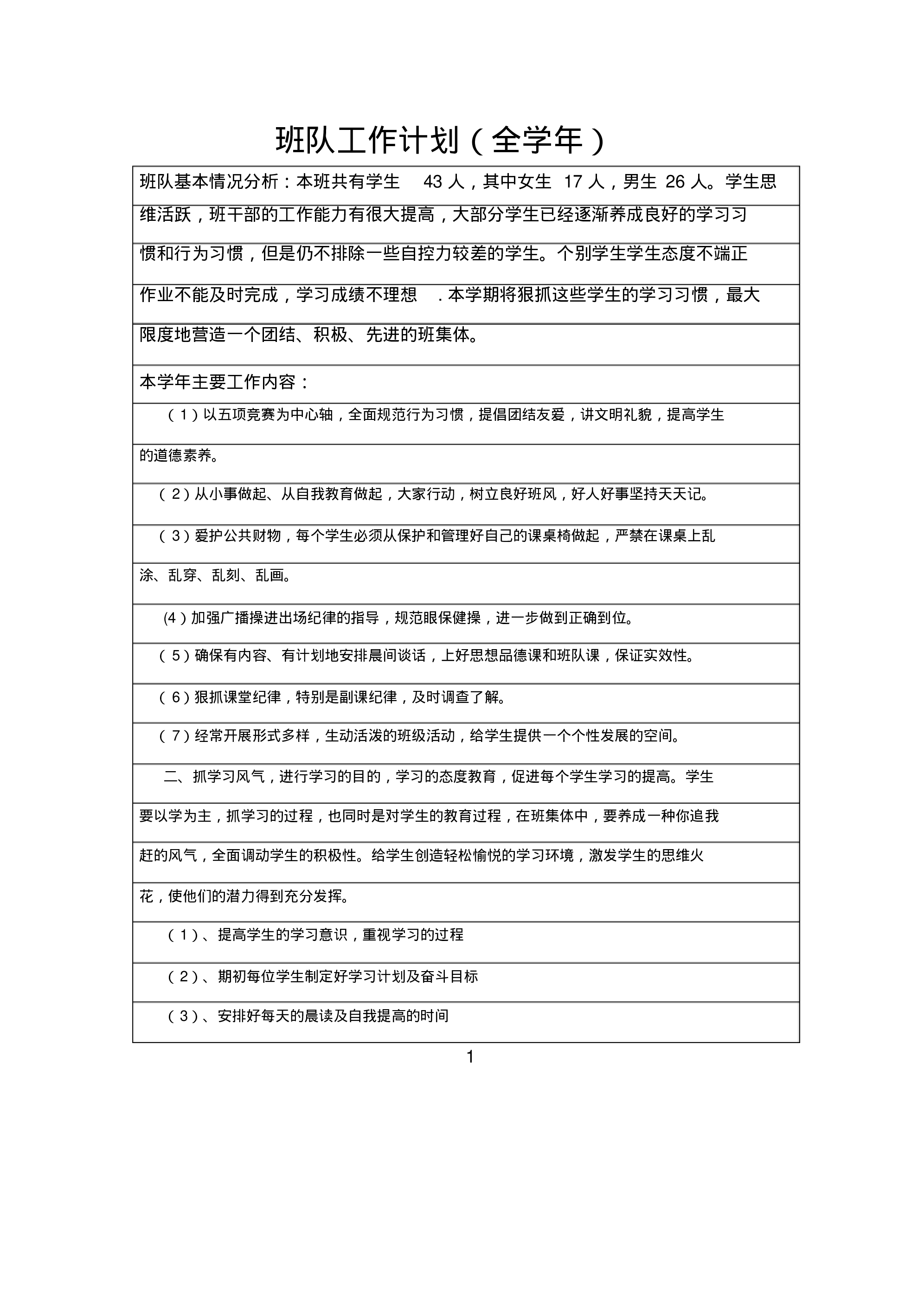 小学班主任工作手册(六年级)-612d62b527fc.pdf 第4页