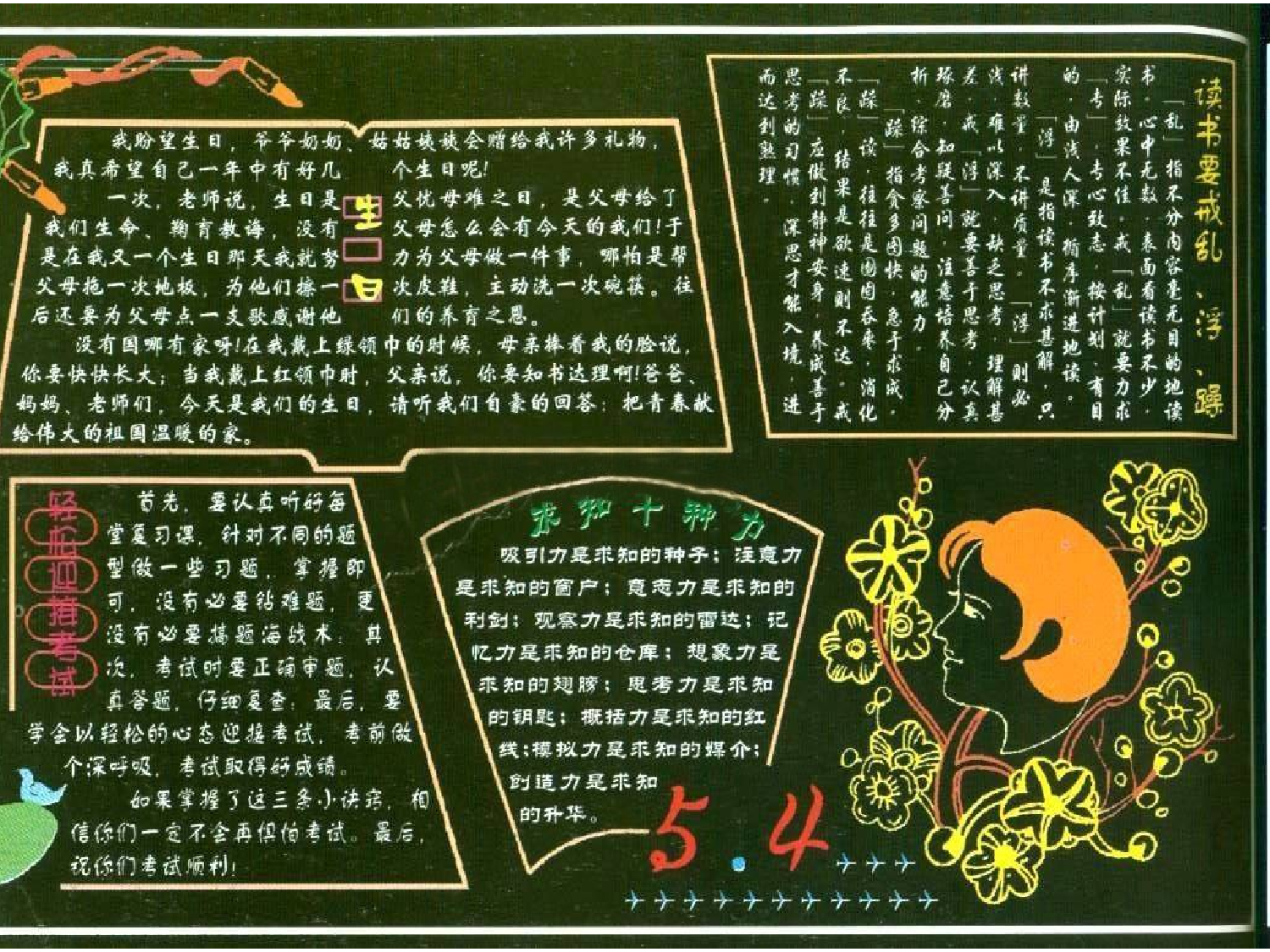 五年级黑板报设计ppt-e273930ce9e0.ppt 第4页