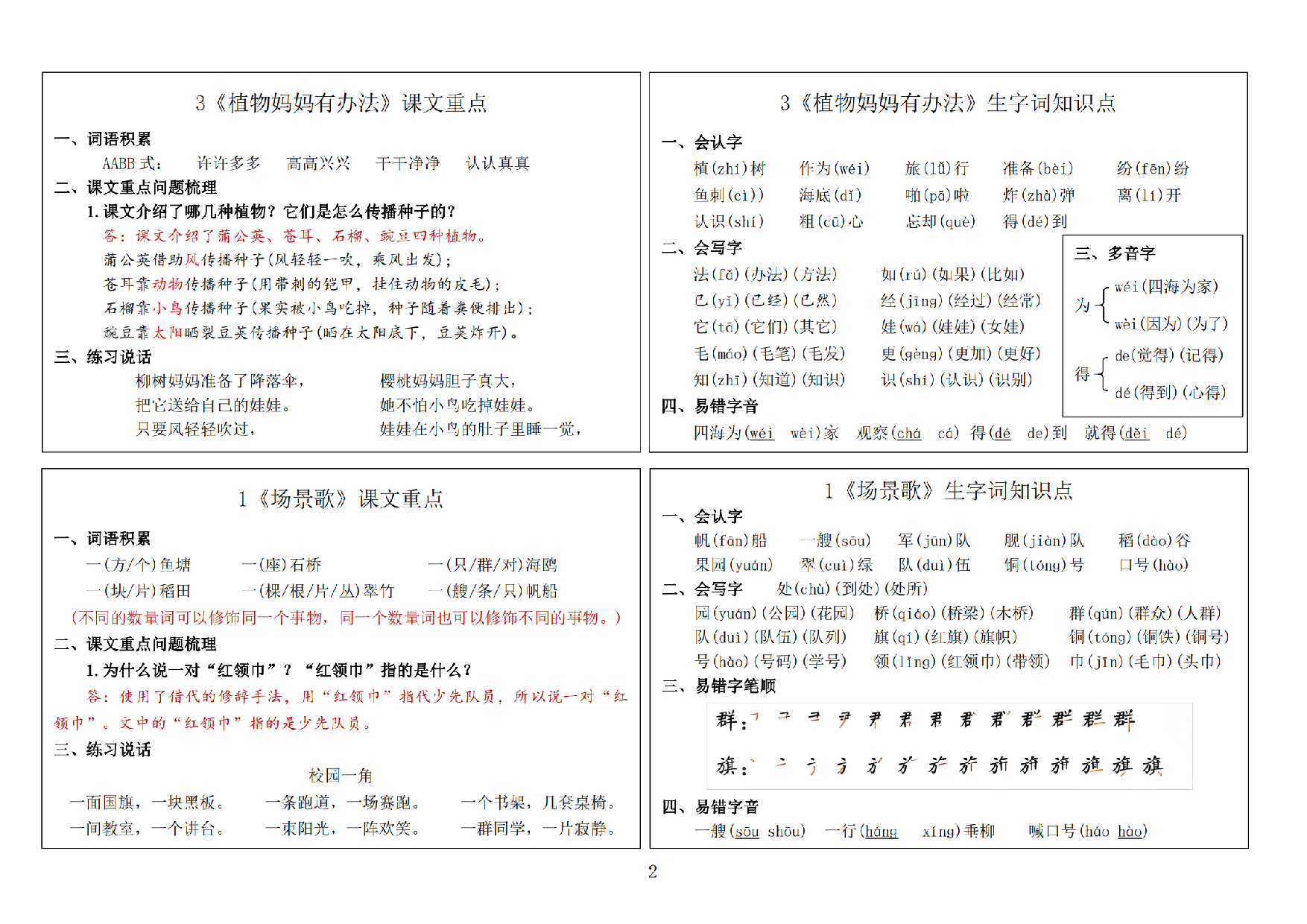 8.30 【2024秋二上语文新版课课贴】横版14页.pdf 第2页