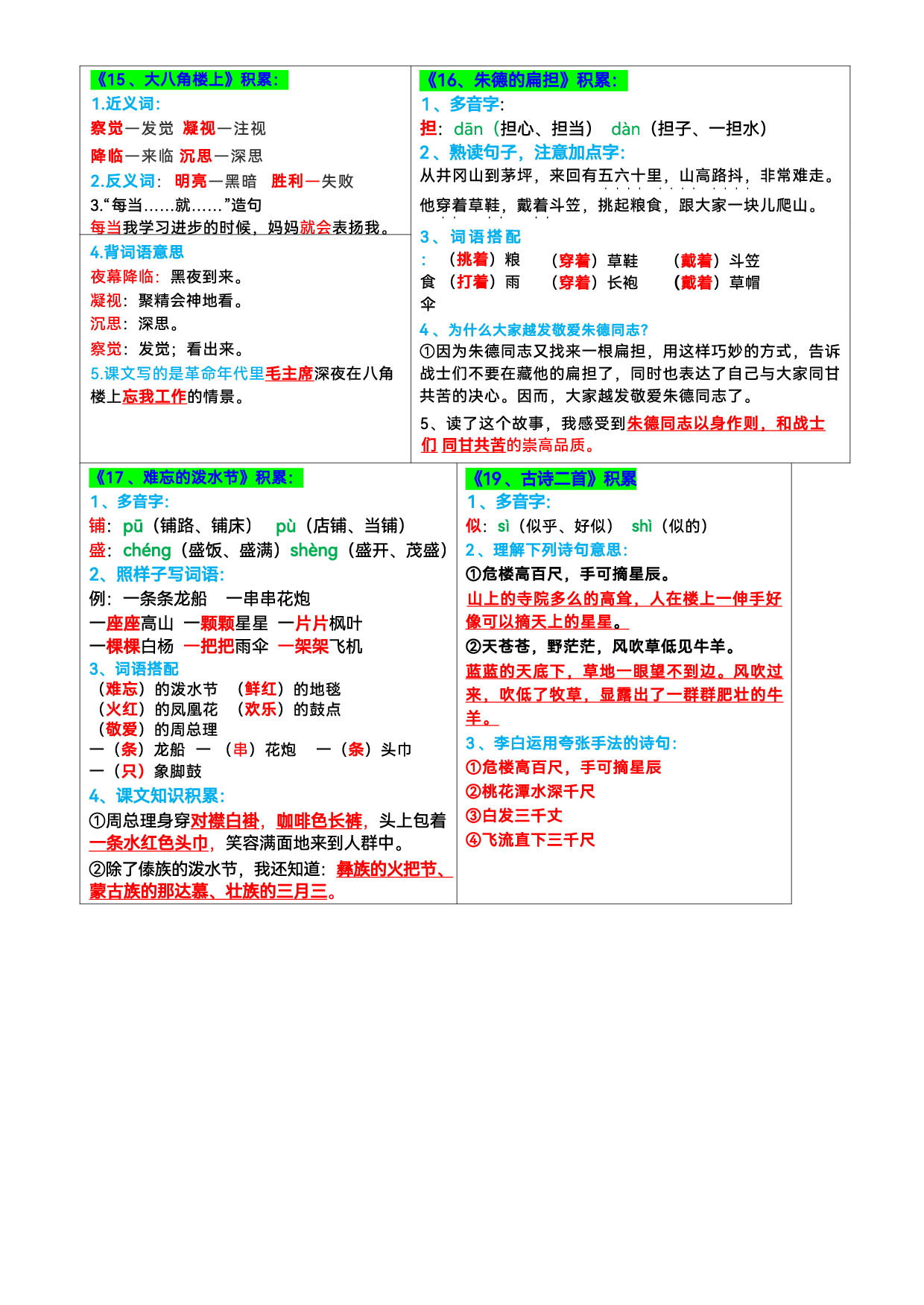 8.30  二上语文【课课贴】彩色版.pdf 第5页