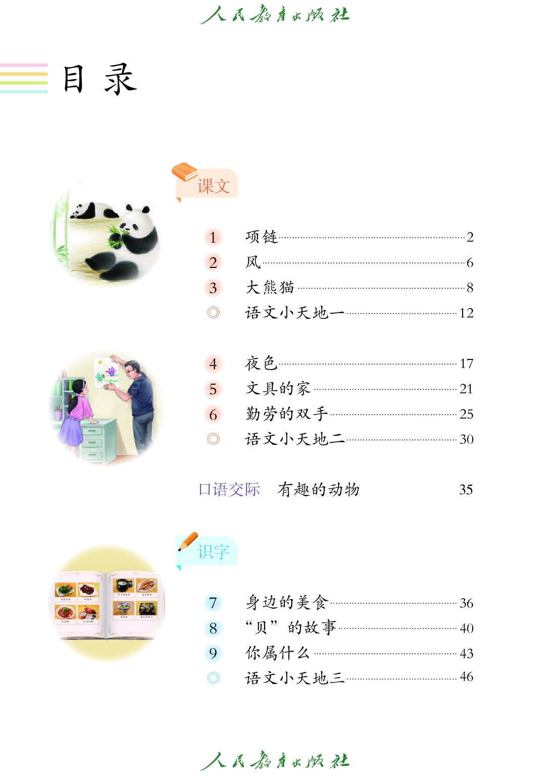 培智学校义务教育实验教科书_生活语文_六年级_上册.pdf 第5页