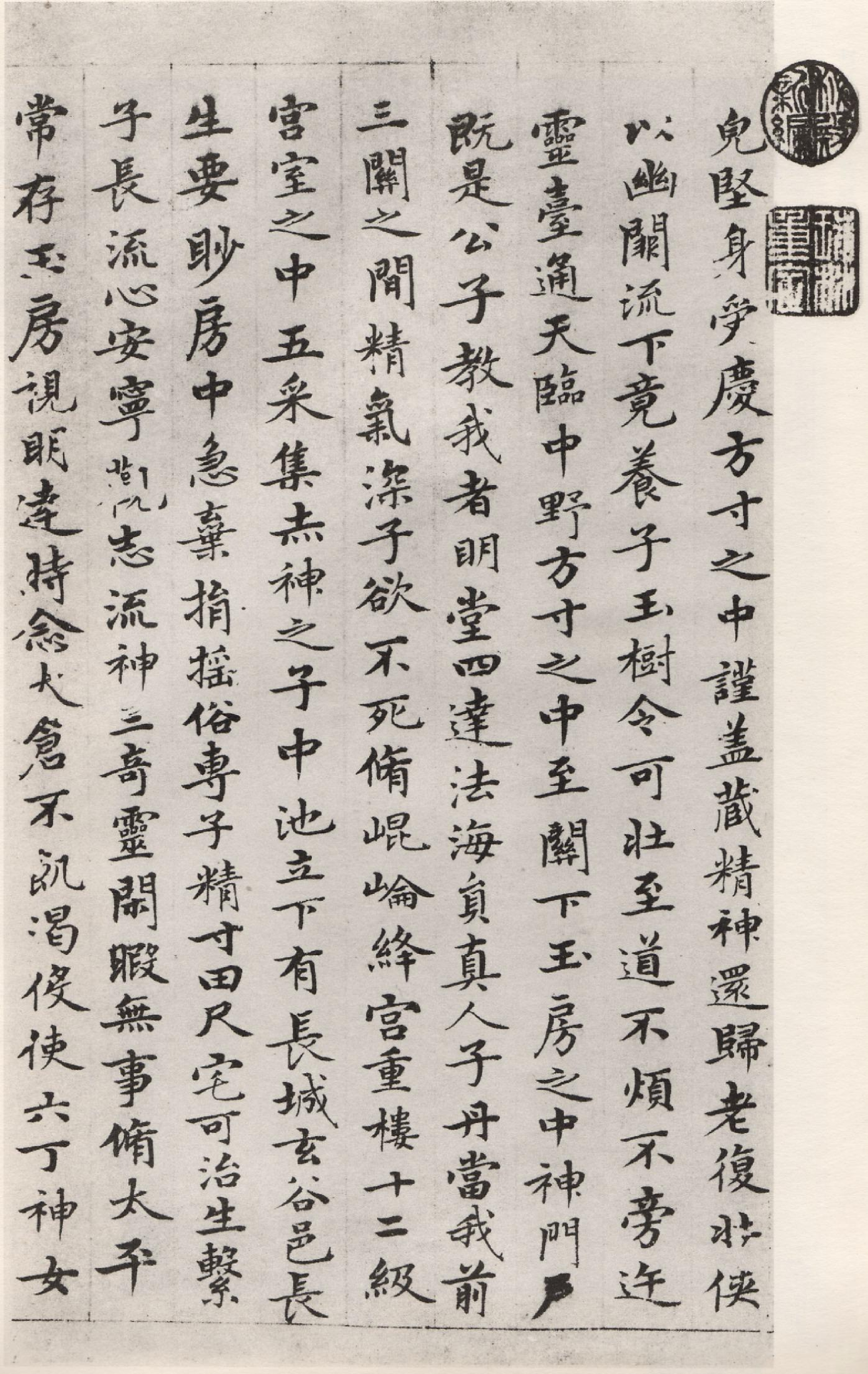赵子昂小楷临黄庭经.pdf 第2页