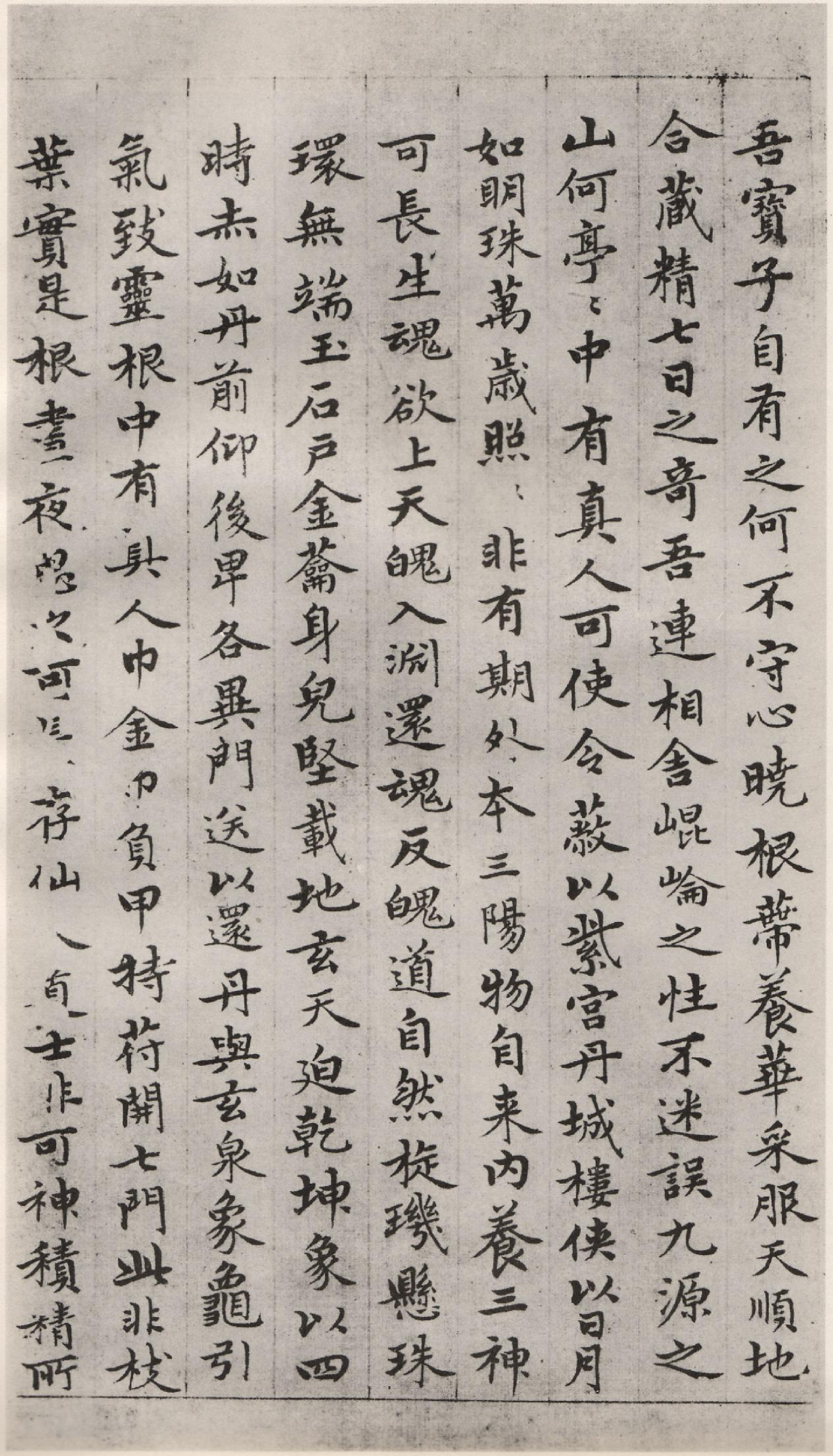 赵子昂小楷临黄庭经.pdf 第4页