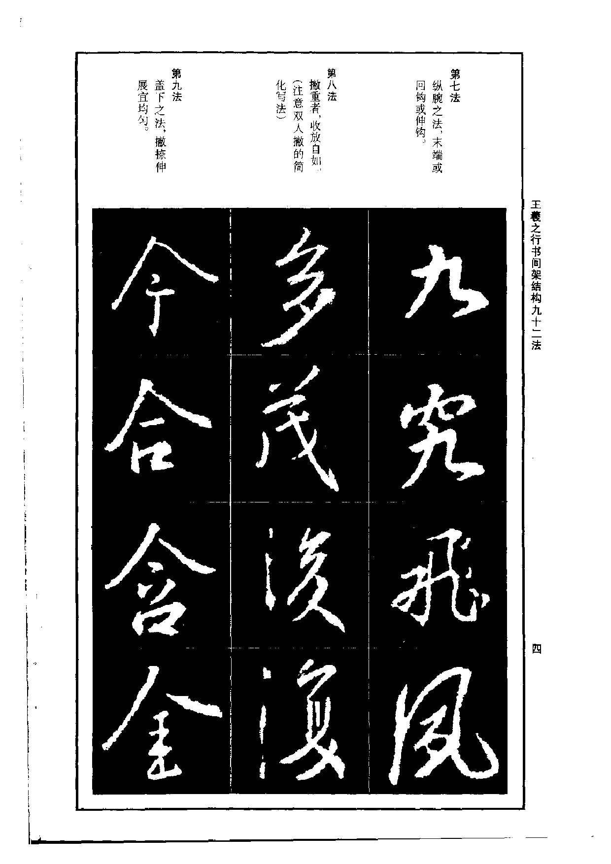 王羲之行书间架结构九十二法.pdf 第6页