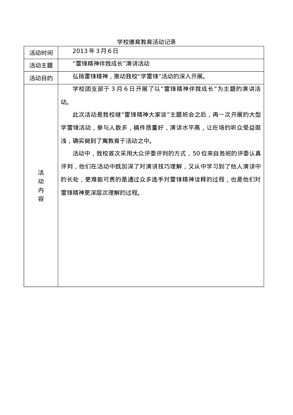 班级-团队主题教育活动记录-45878f59ed97.docx 第1页