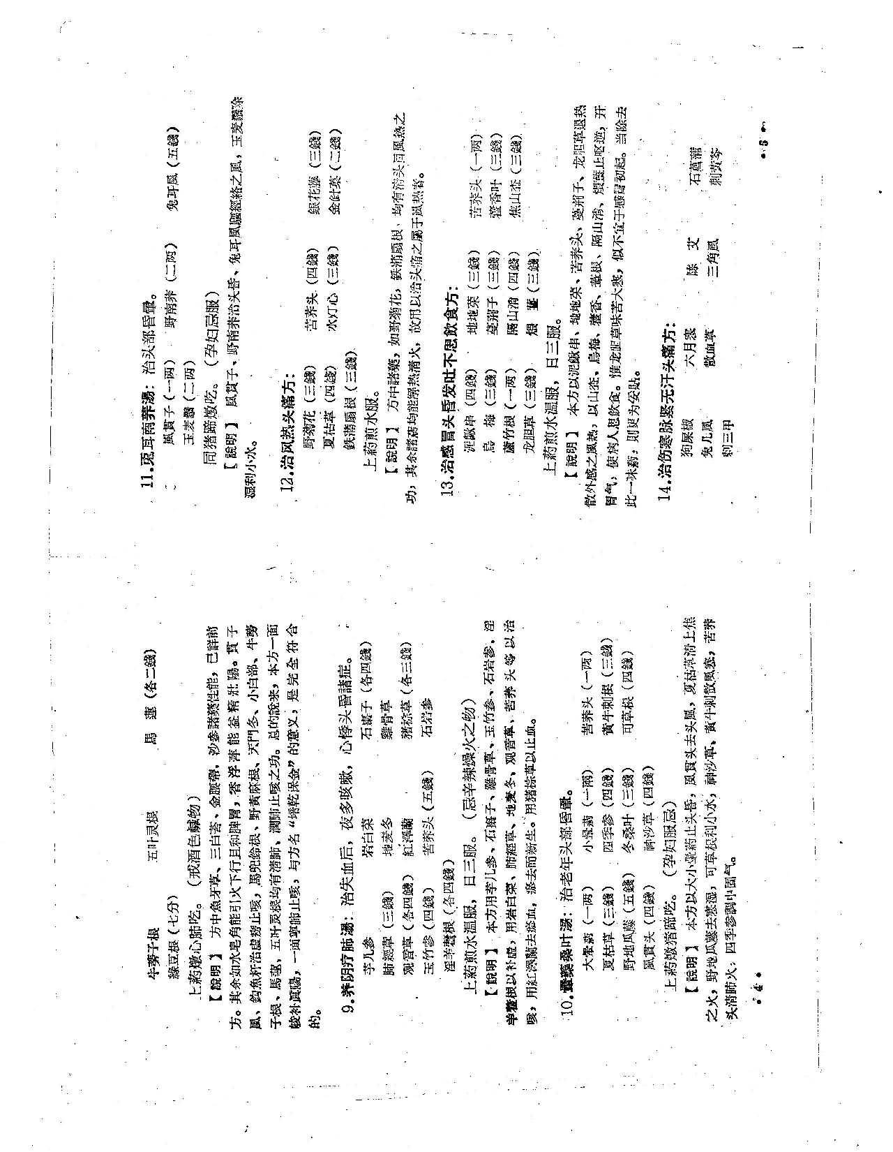 成都市中医验方秘方集 第二集.PDF 第5页