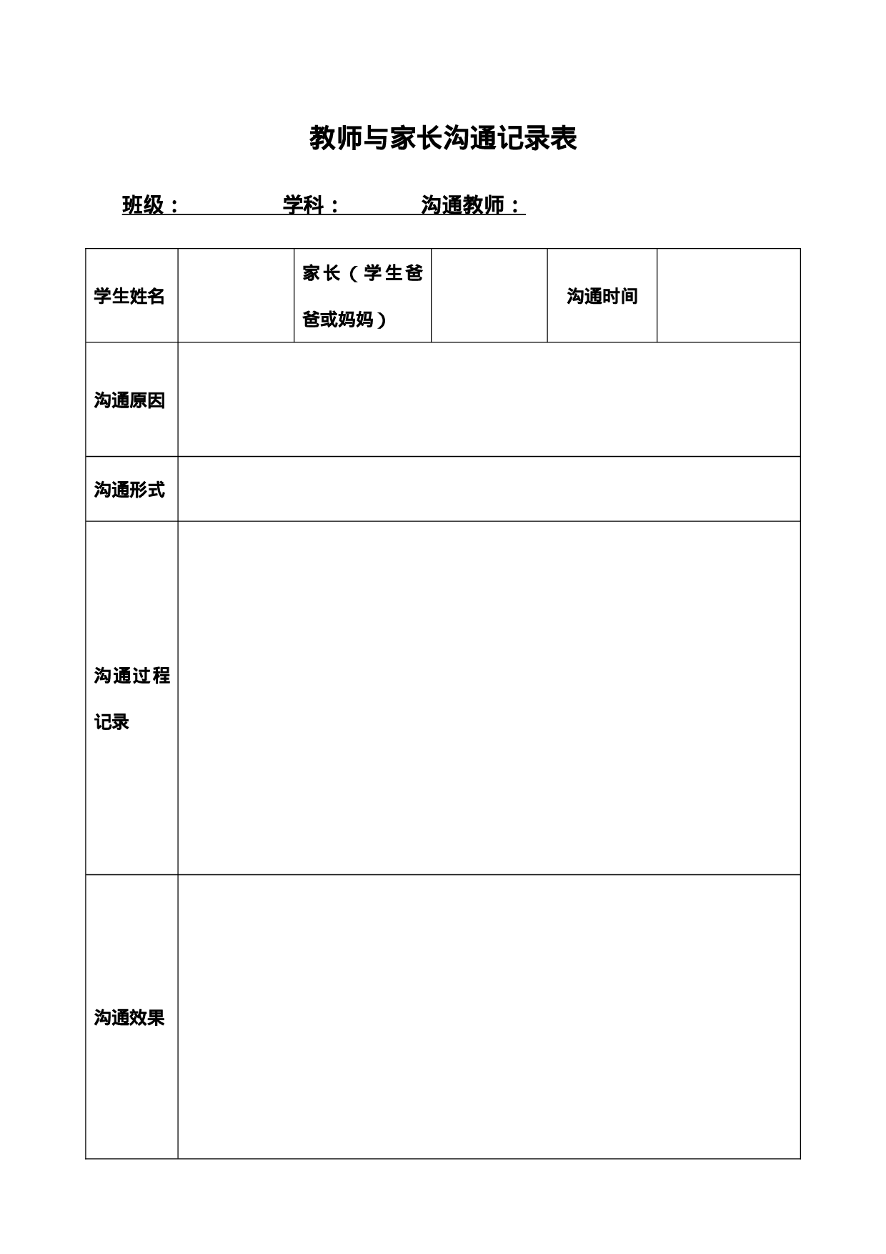 8.教师与家长沟通记录表-024a1d5890c4.doc 第1页