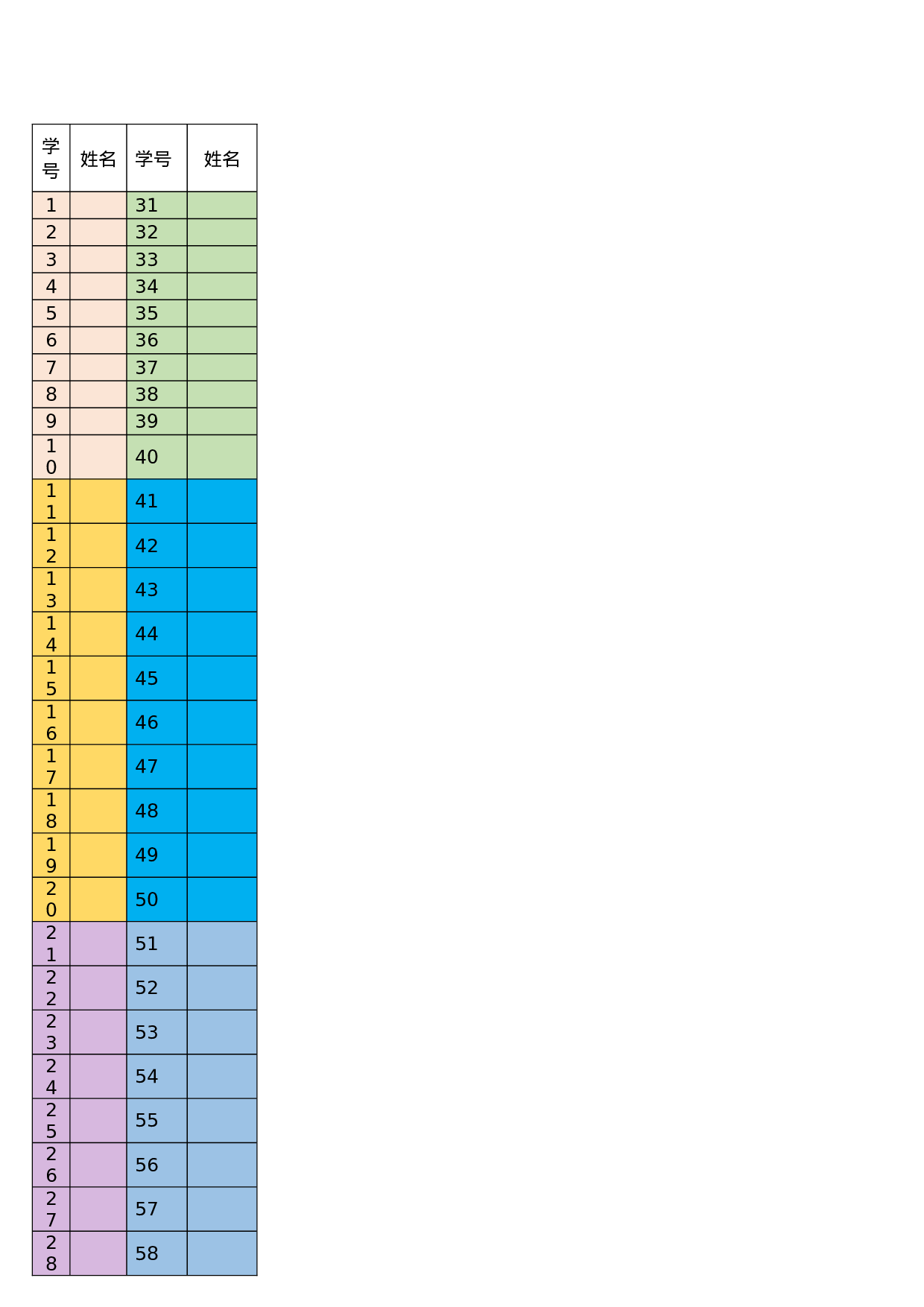 04 终极版：作业情况登记表【60人】-cda454c4c006.docx 第2页