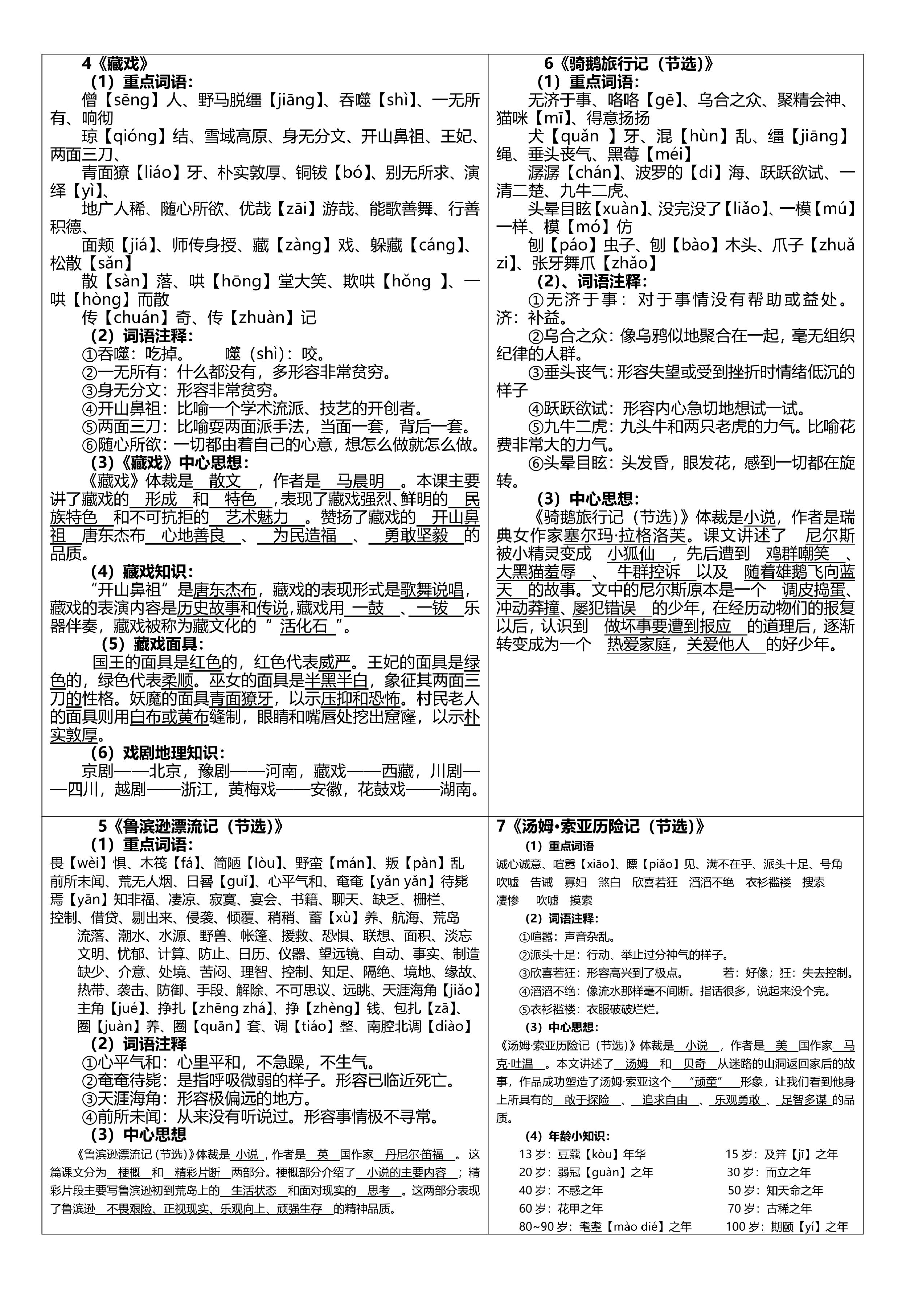 《课课贴》6年级下册（2024春）.pdf 第2页