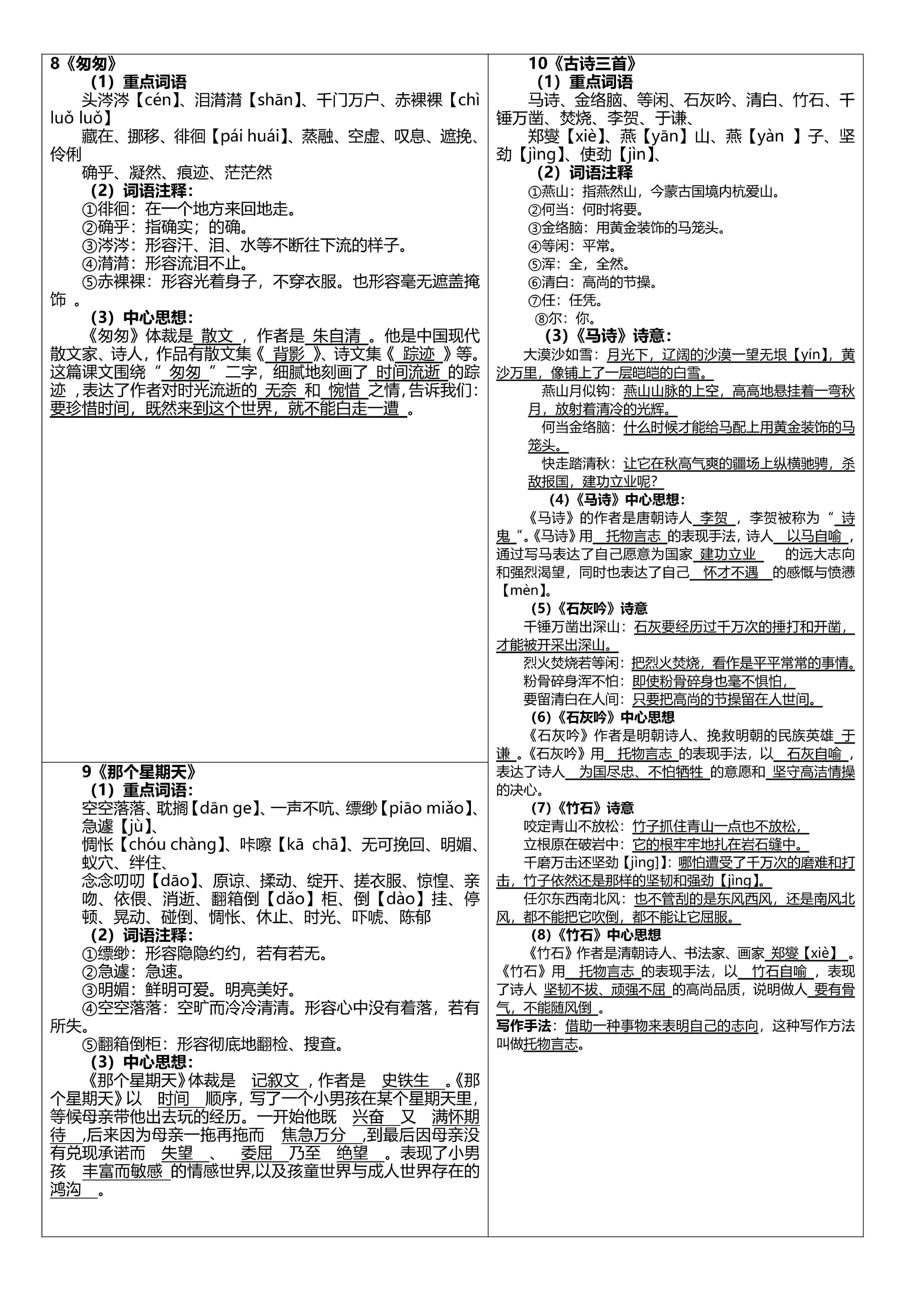 《课课贴》6年级下册（2024春）.pdf 第3页
