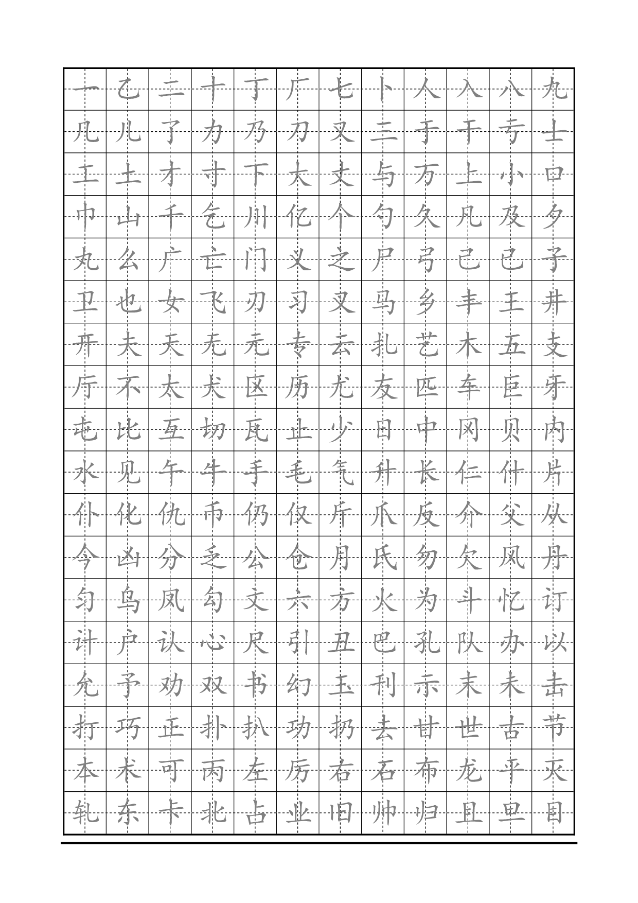 28 楷书临摹字帖.pdf 第1页