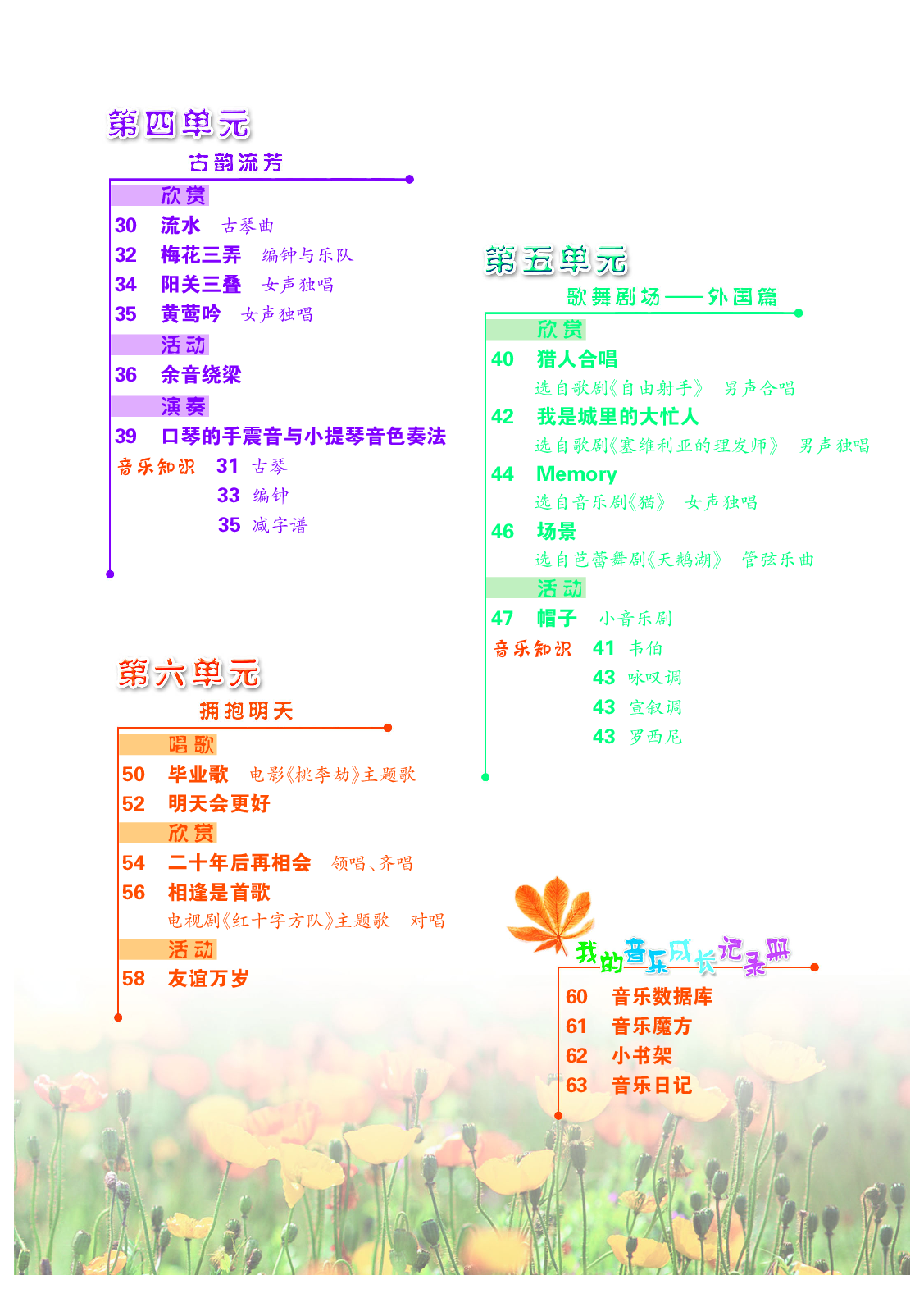 冀少版9年级音乐下册【高清教材】.pdf 第5页
