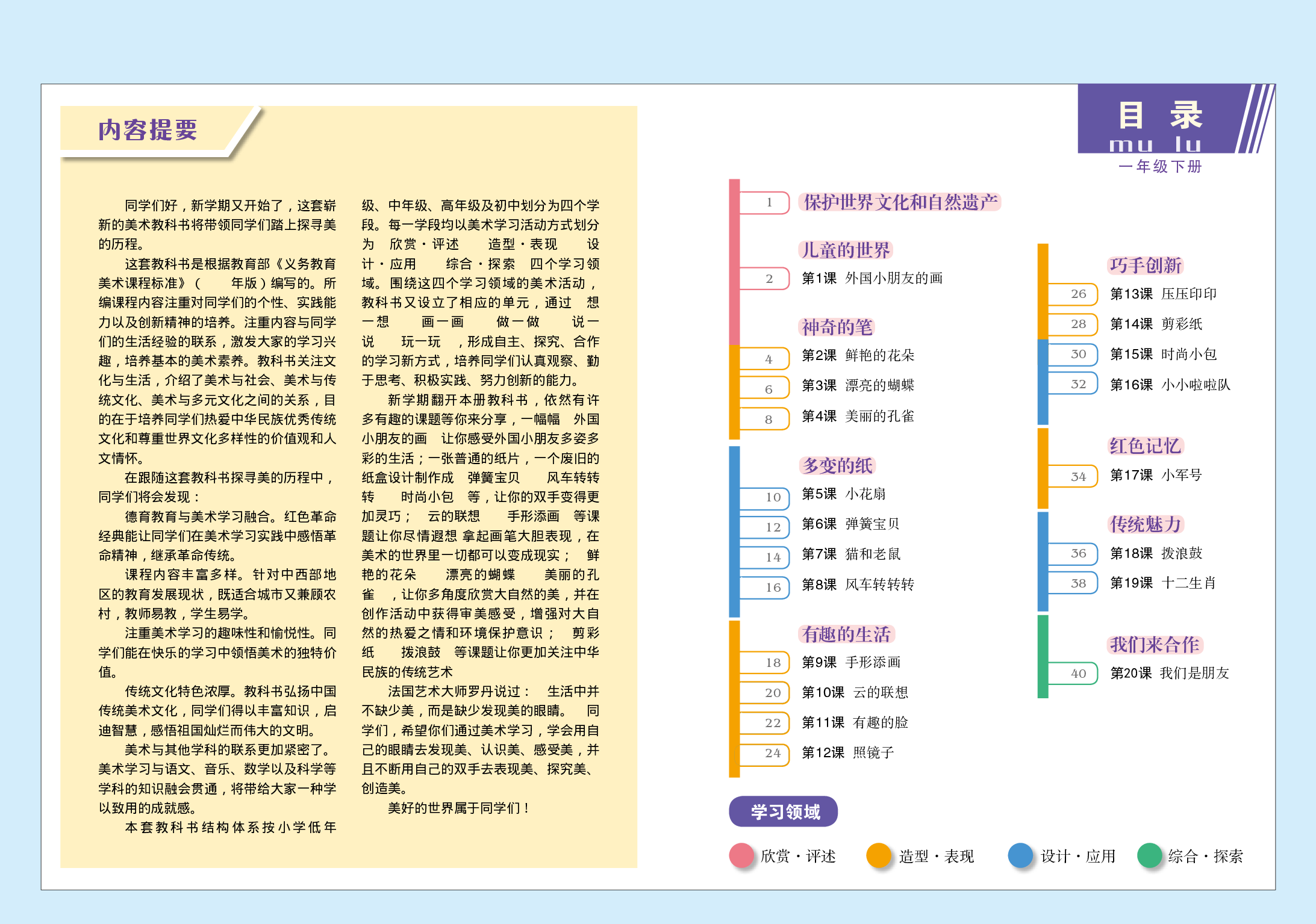 赣美版1年级美术下册【高清教材】.pdf 第4页