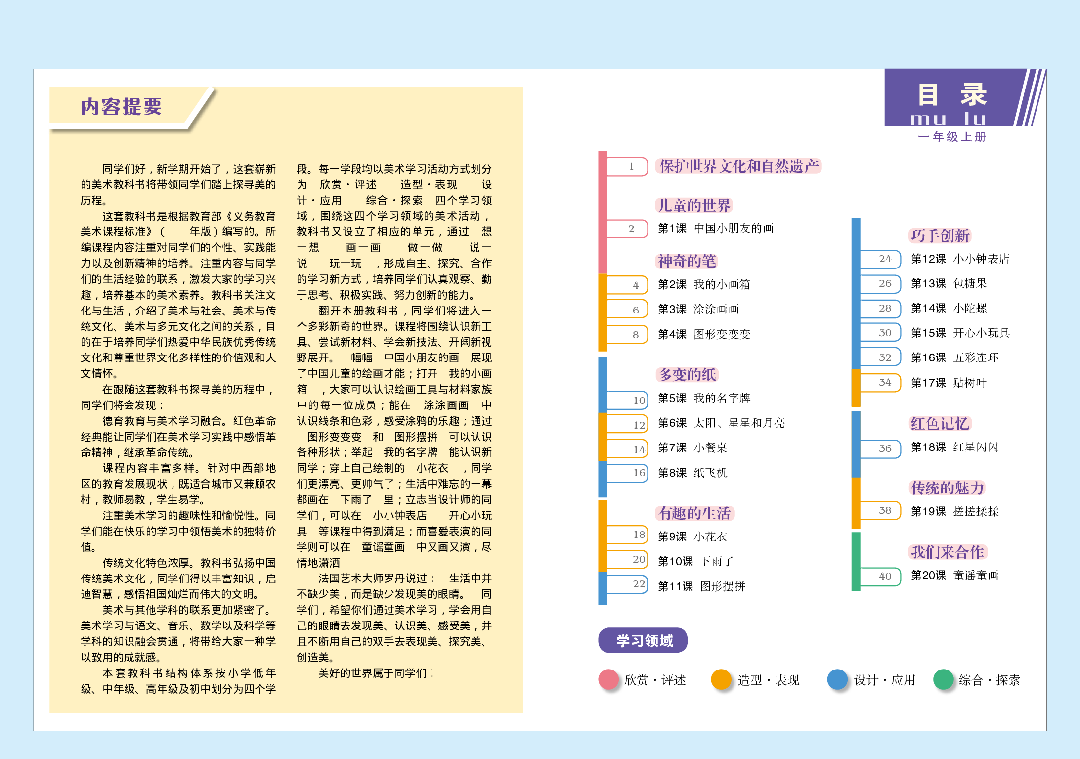 赣美版1年级美术上册【高清教材】.pdf 第4页