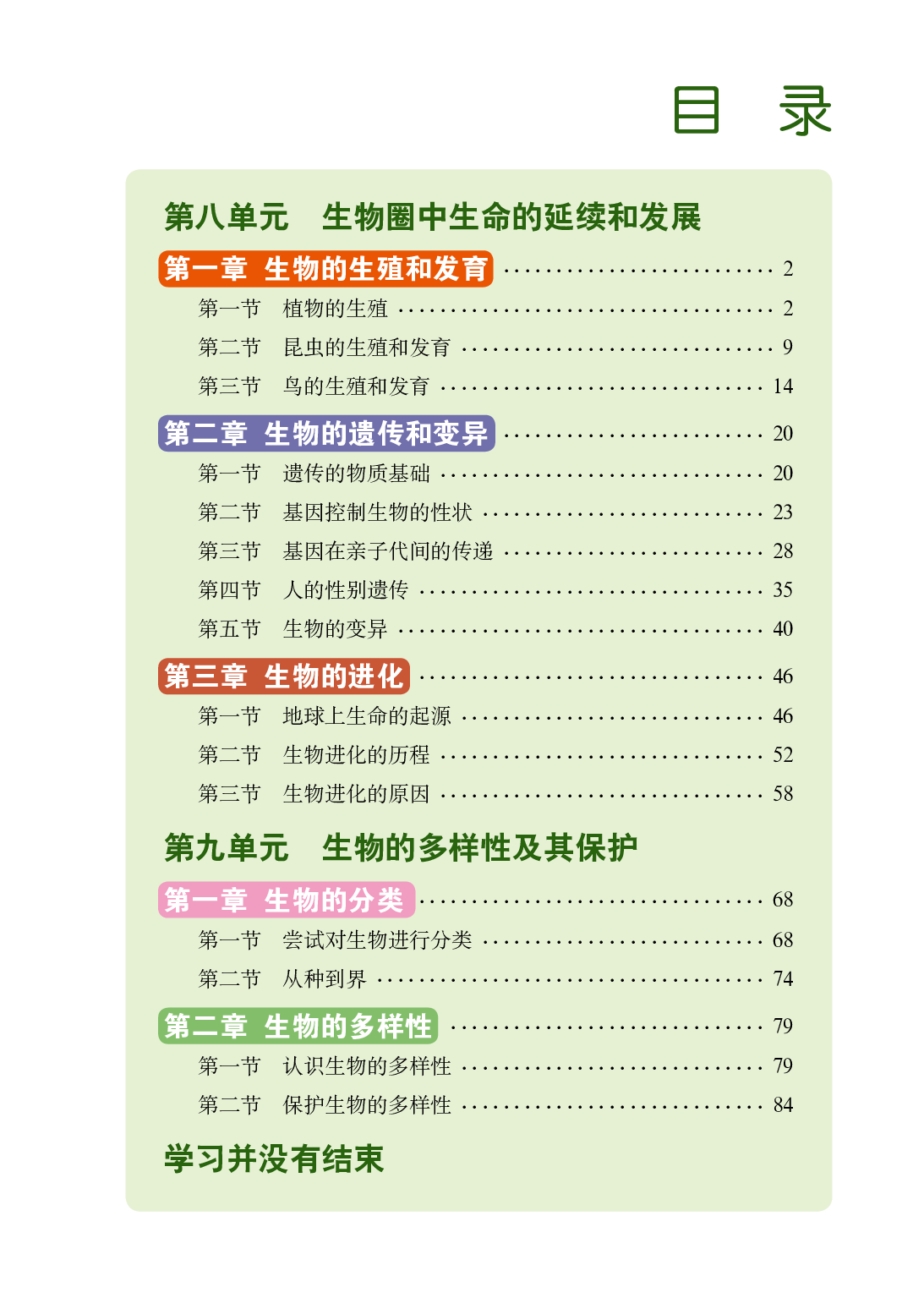 鲁教版8年级生物下册【高清教材】.pdf 第4页