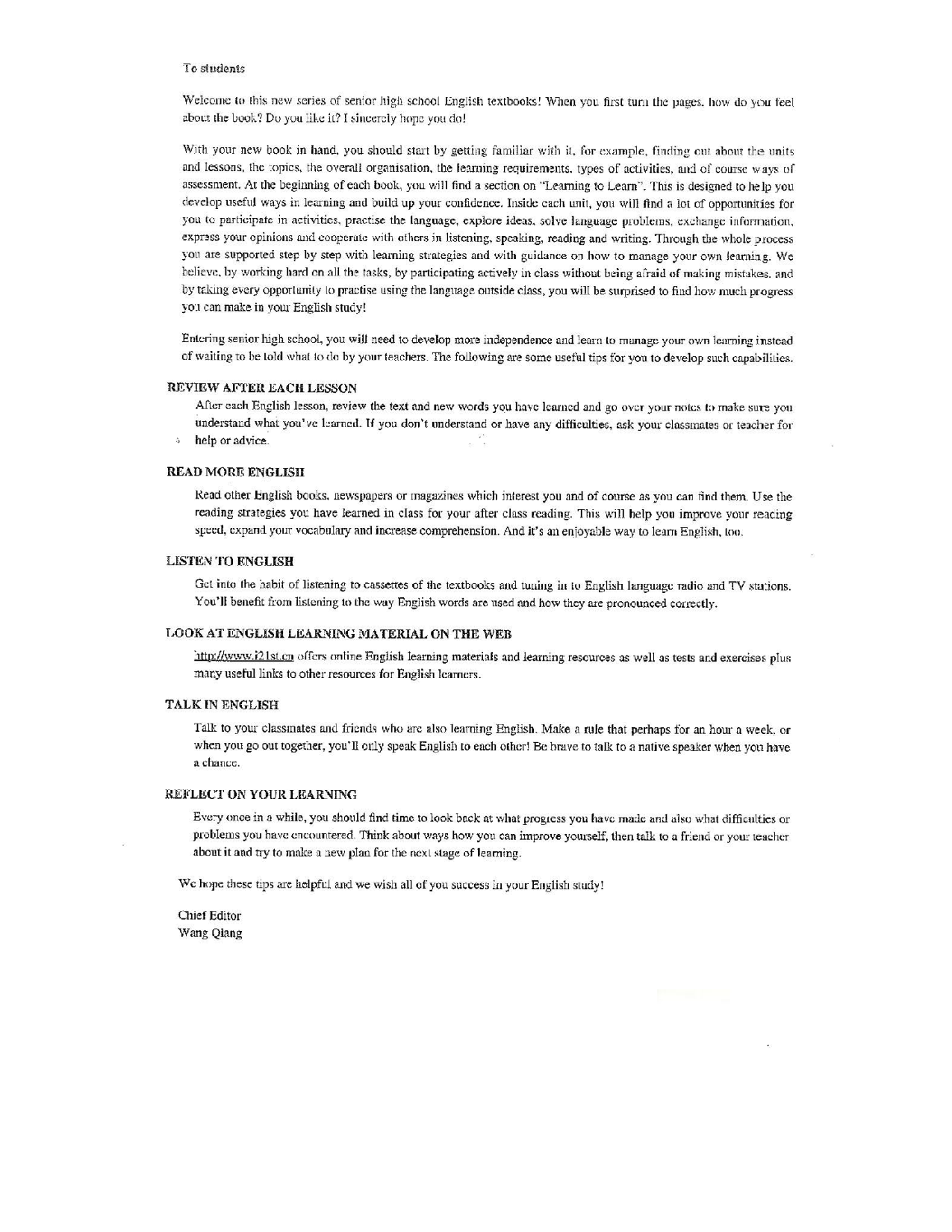 北师大版高中英语必修模块1电子课本.pdf 第4页