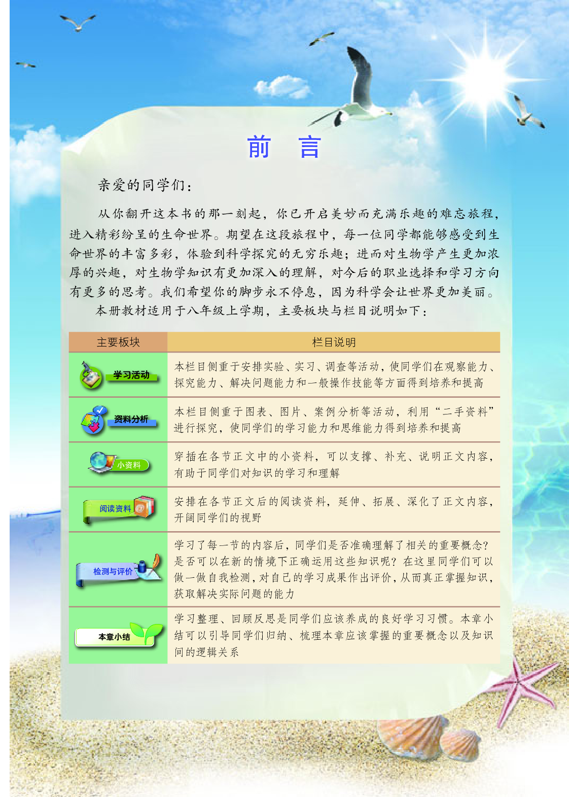 北京版8年级生物上册【高清教材】.pdf 第4页