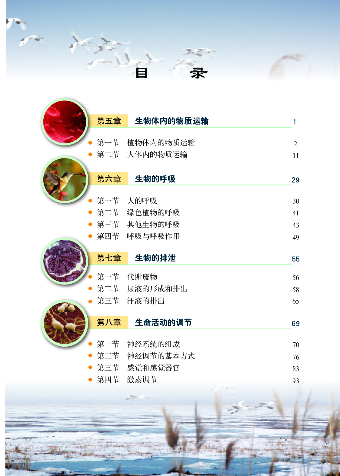 北京版7年级生物下册【高清教材】.pdf 第5页