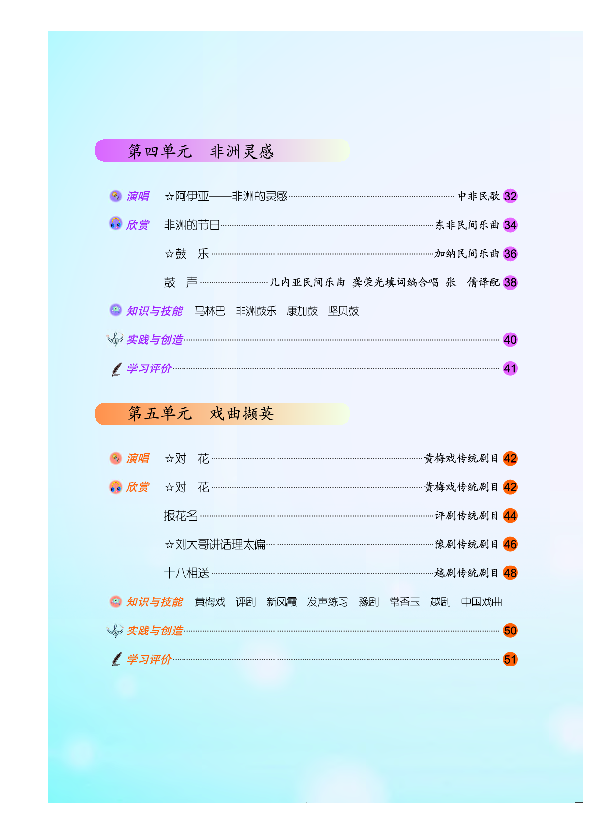 人音版9年级音乐下册【高清教材】简谱.pdf 第5页