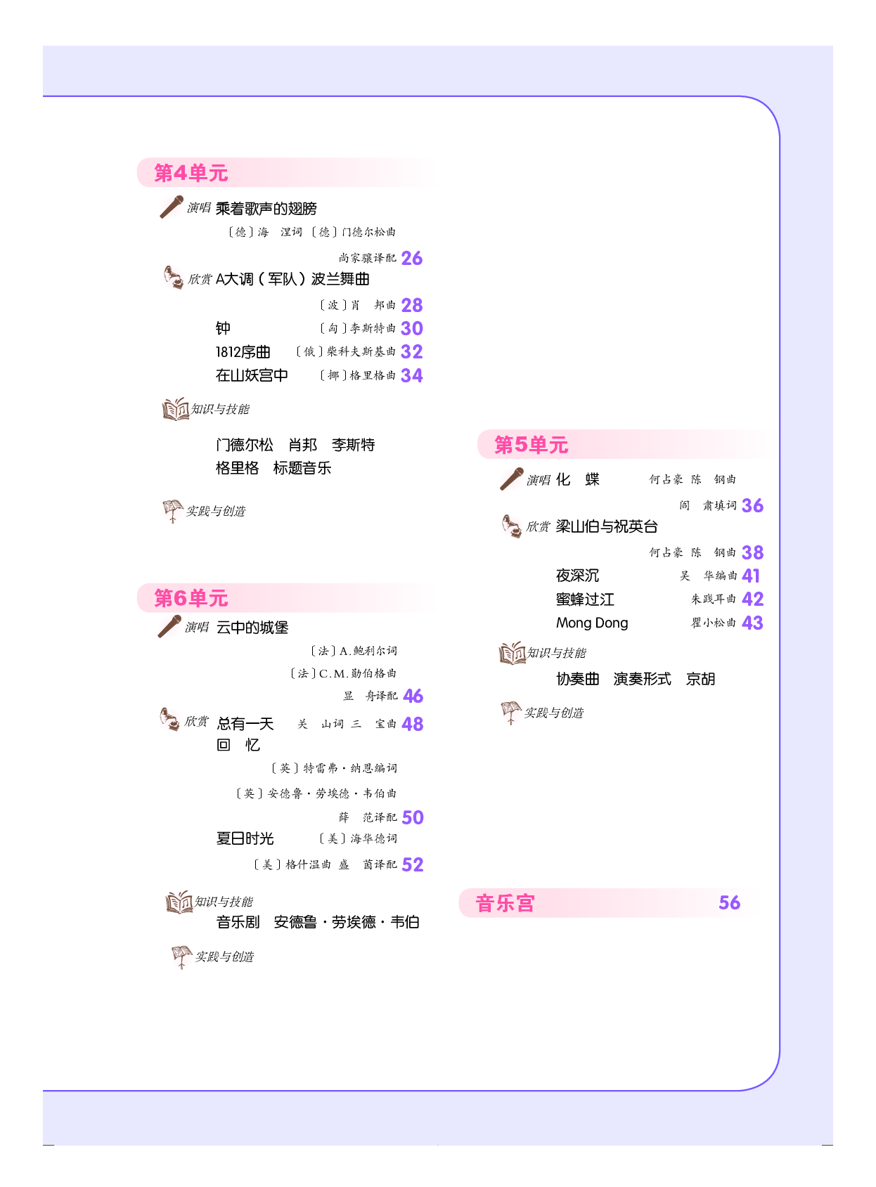人音版9年级音乐上册【高清教材】.pdf 第5页