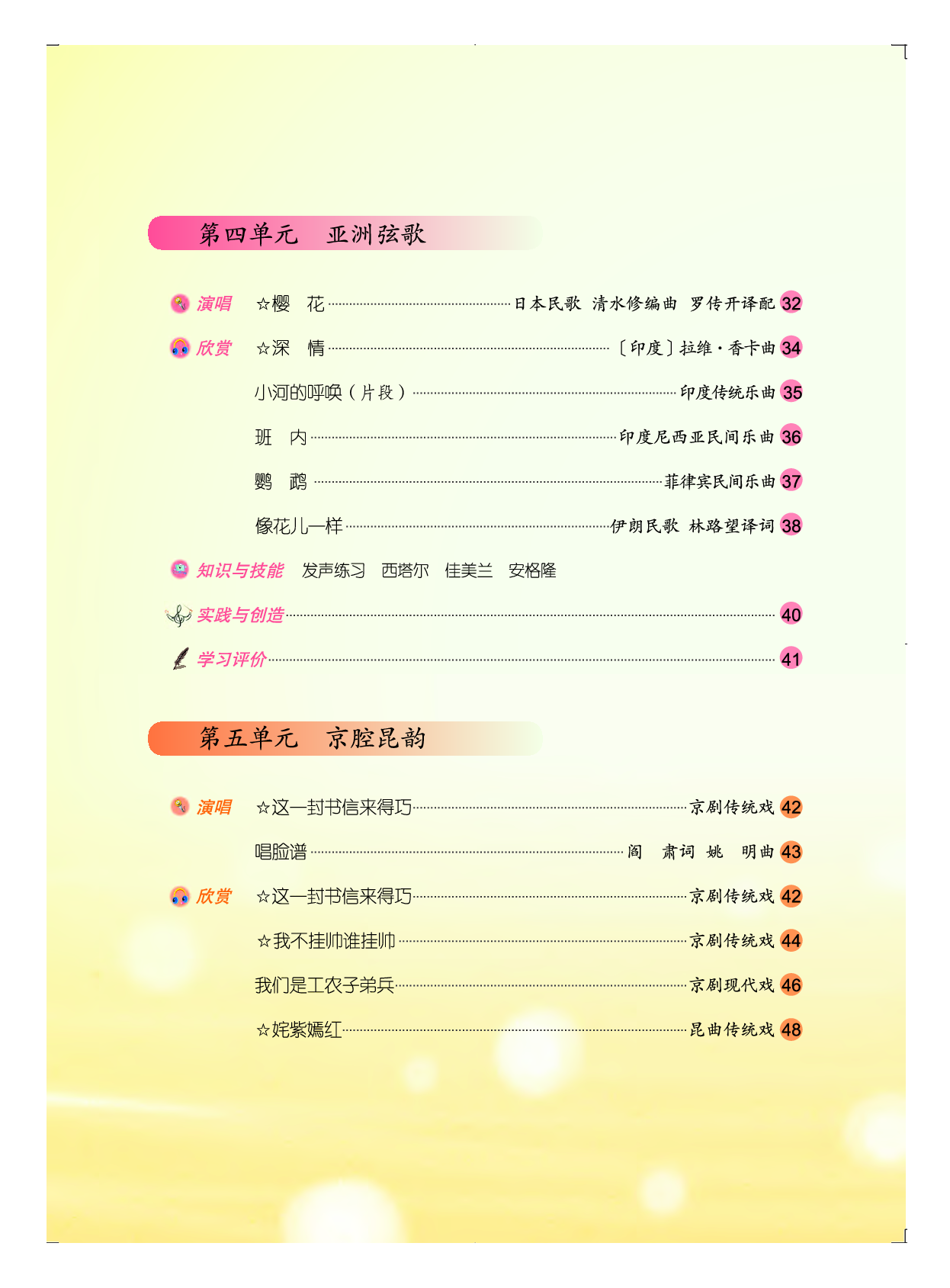 人音版8年级音乐下册【高清教材】五线谱.pdf 第5页